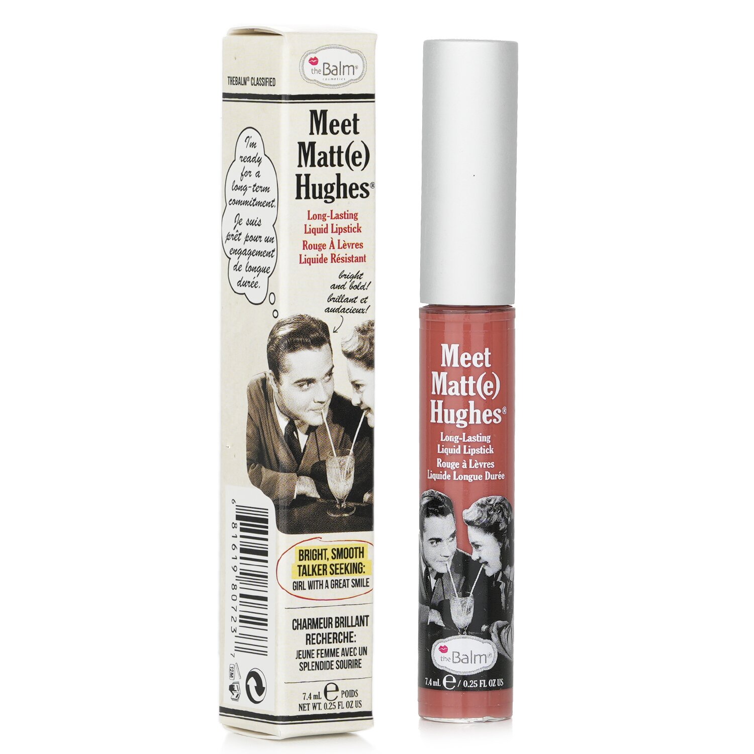 TheBalm Meet Matte Hughes Long Lasting Liquid Lipstick 7.4ml/0.25oz