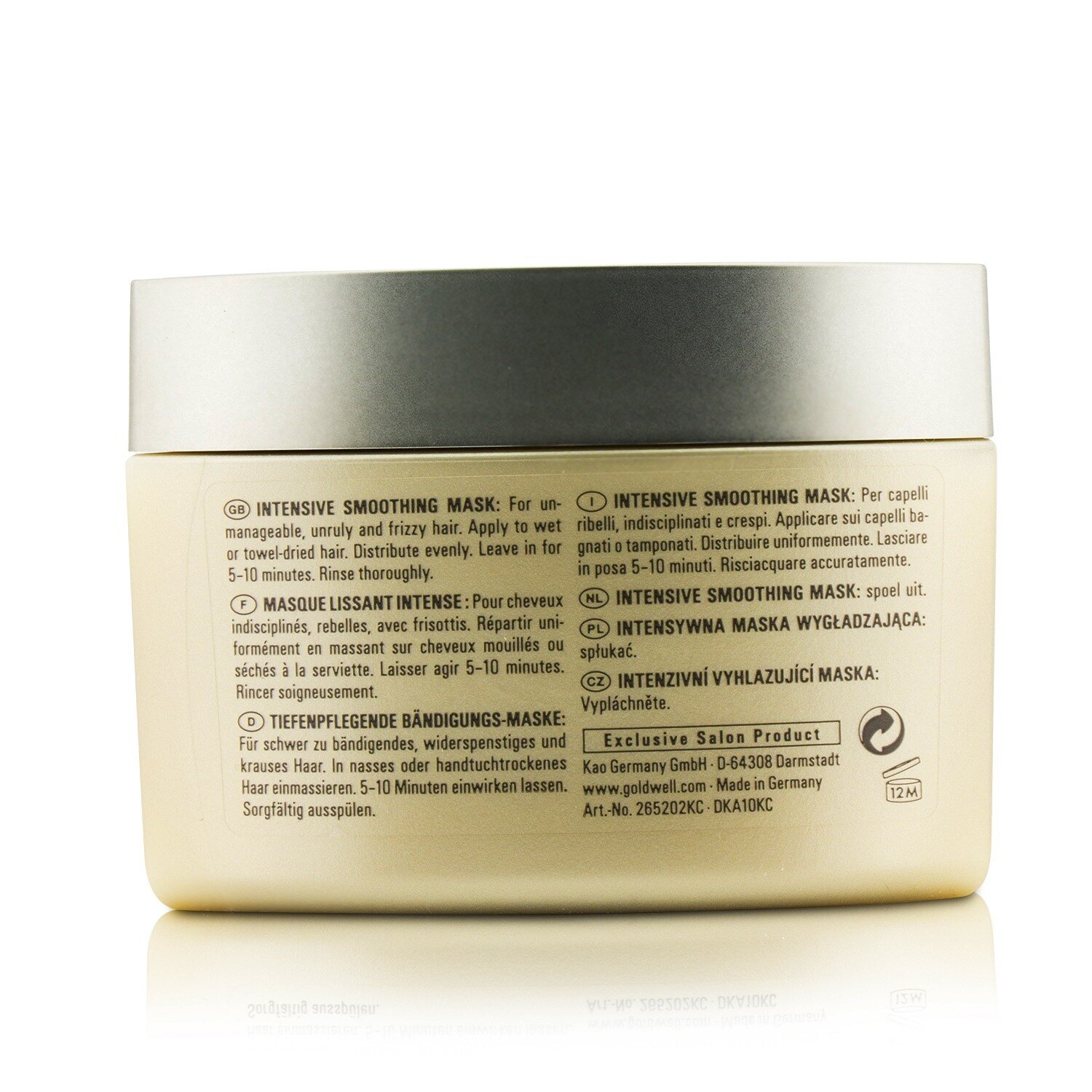 Goldwell Kerasilk Control Intensive Smoothing Mask (For Unmanageable, Unruly and Frizzy Hair) 200ml/6.7oz