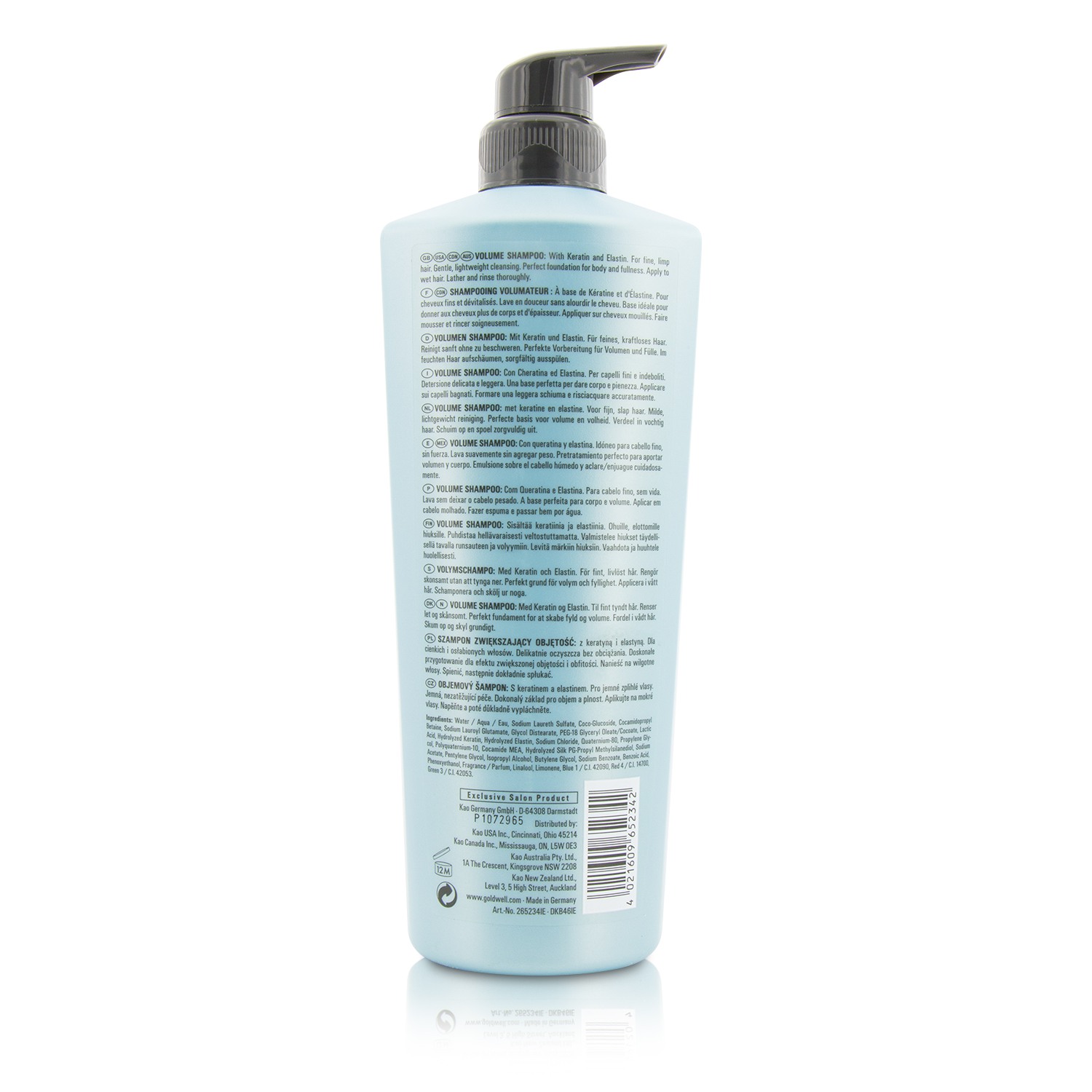 Goldwell Kerasilk Repower Volume Shampoo שמפו (For Fine, Limp Hair) 1000ml/33.8oz