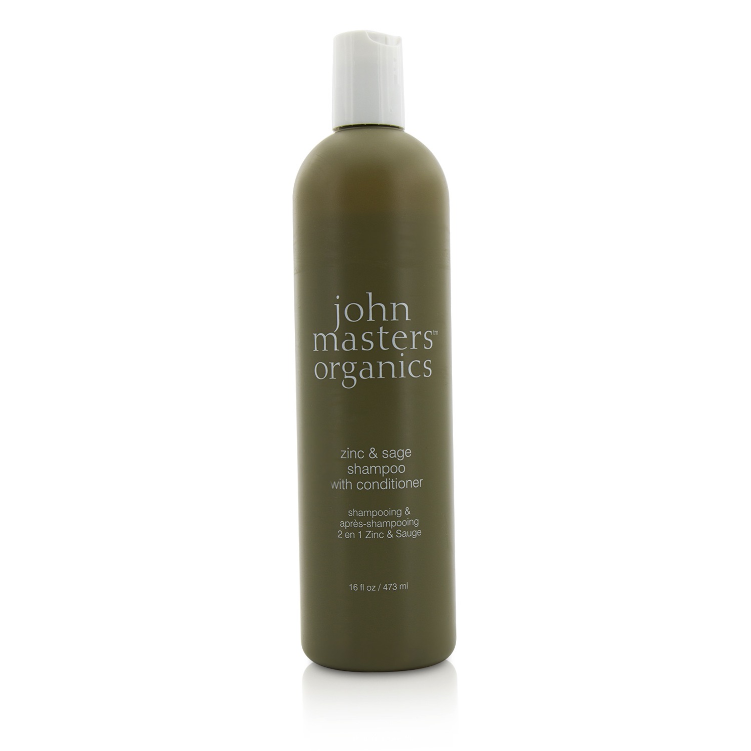 John Masters Organics Zinc & Sage Shampoo with Conditioner 473ml/16oz