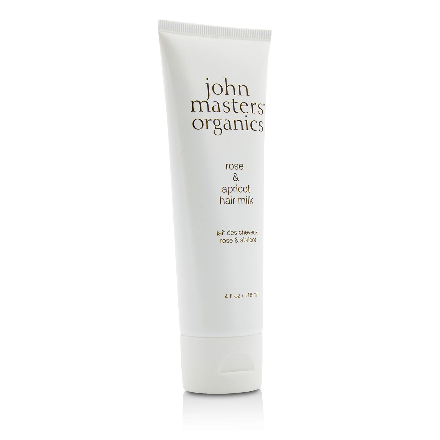 John Masters Organics حليب للشعر بالورد والمشمش 118ml/4oz