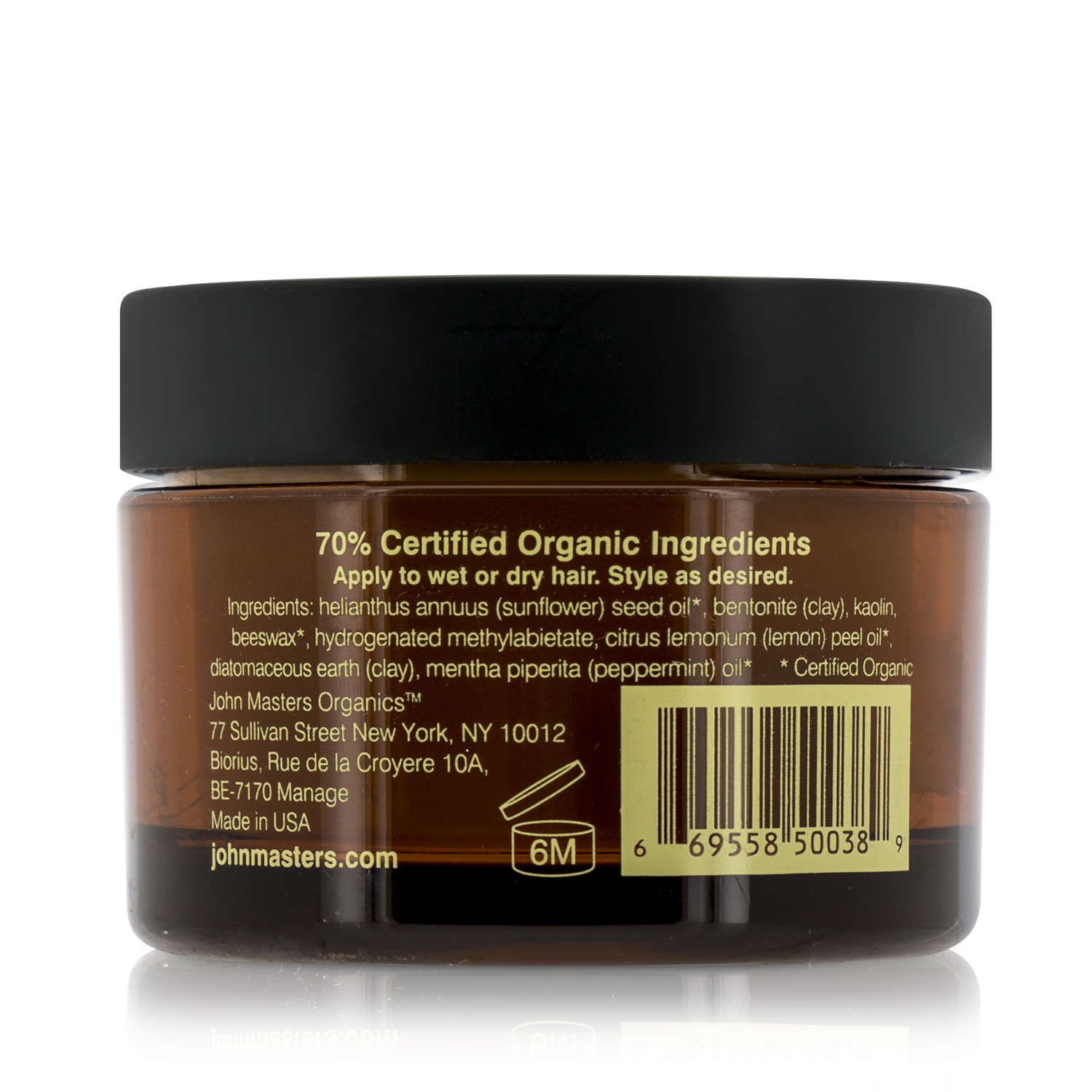 John Masters Organics Sculpting Clay (Medium Hold) 60g/2.12oz