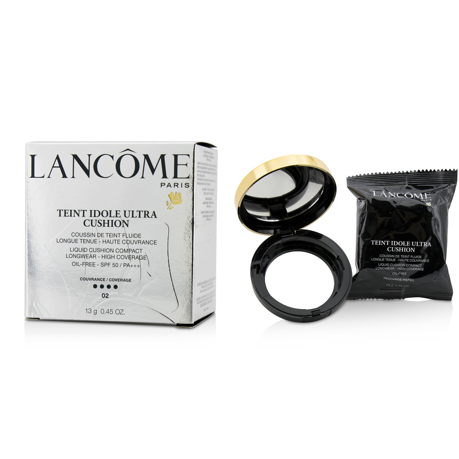 Lancome Teint Idole Ultra Cushion Жидкая Основа Кушон SPF 50 13g/0.45oz