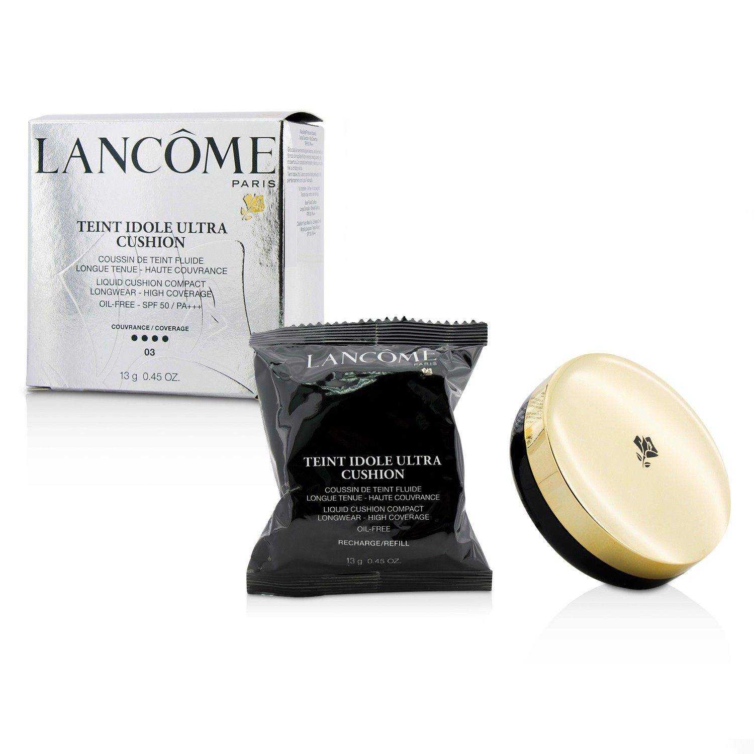 ランコム Lancome タンイドル ウルトラ クッション リキッドクッションコンパクト SPF50 13g/0.45oz