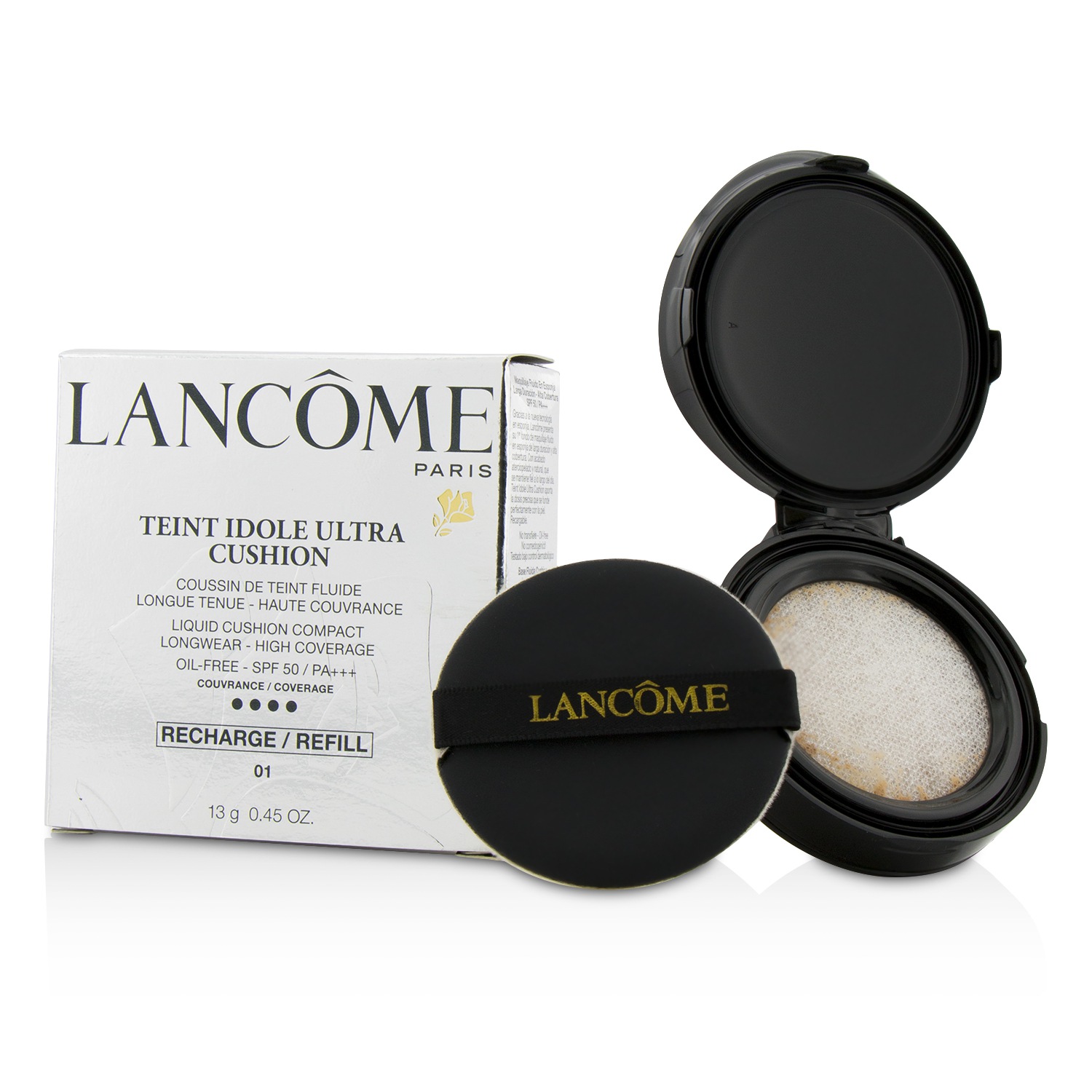 Lancome Teint Idole Ultra Cushion Жидкая Основа Кушон SPF 50 Запасной Блок 13g/0.45oz