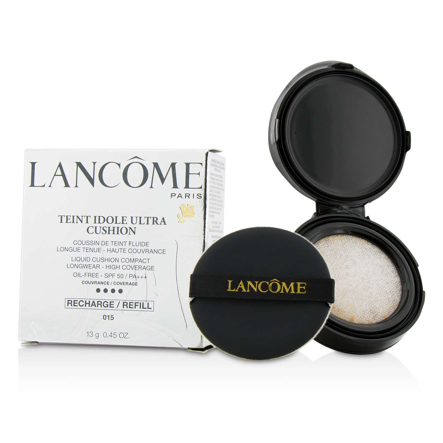 Lancome Teint Idole Ultra Cushion Cojín Compacto Líquido SPF 50 Refill 13g/0.45oz