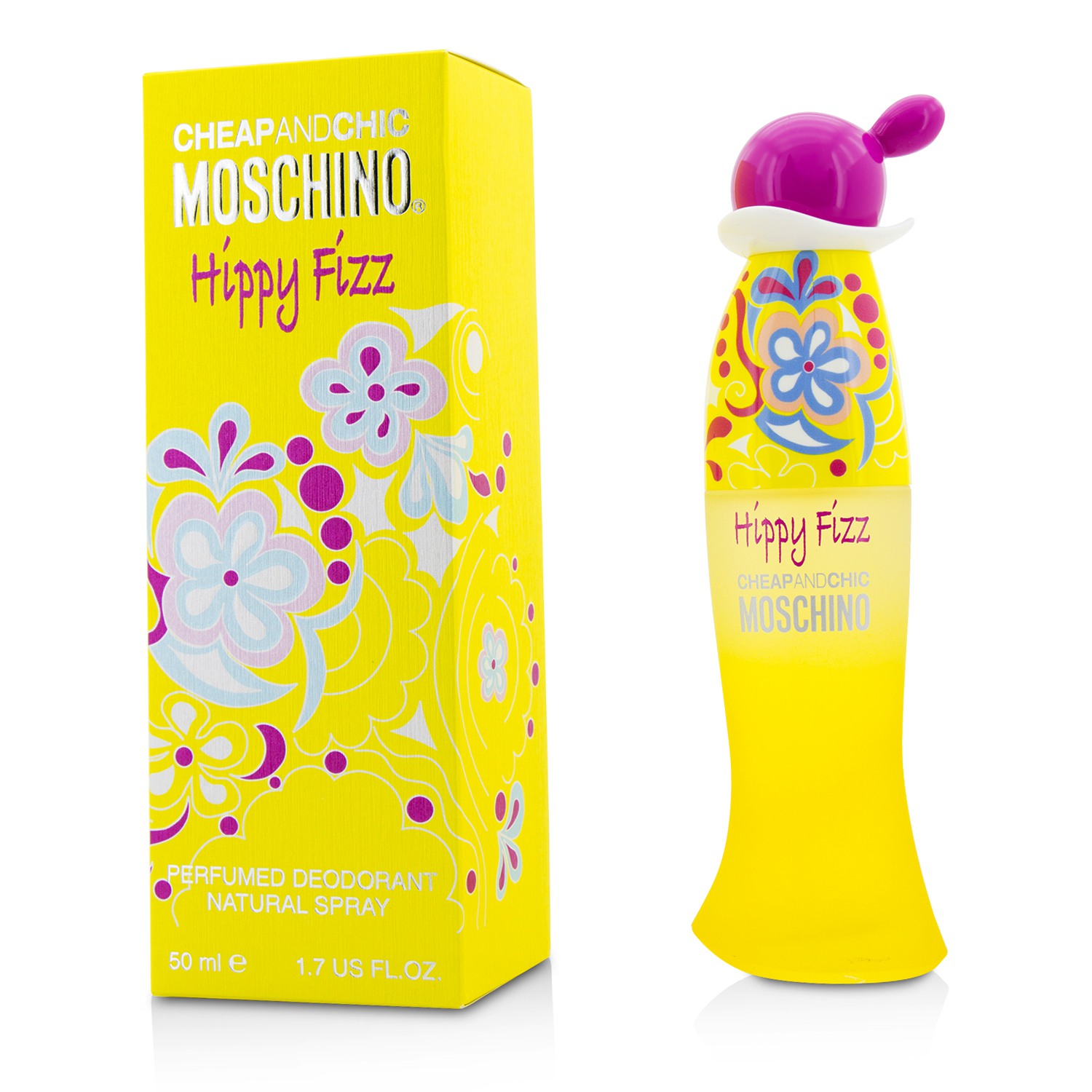 Moschino Cheap & Chic Hippy Fizz Deodorant Spray (Boxed Slightly Damaged) 50ml/1.7oz