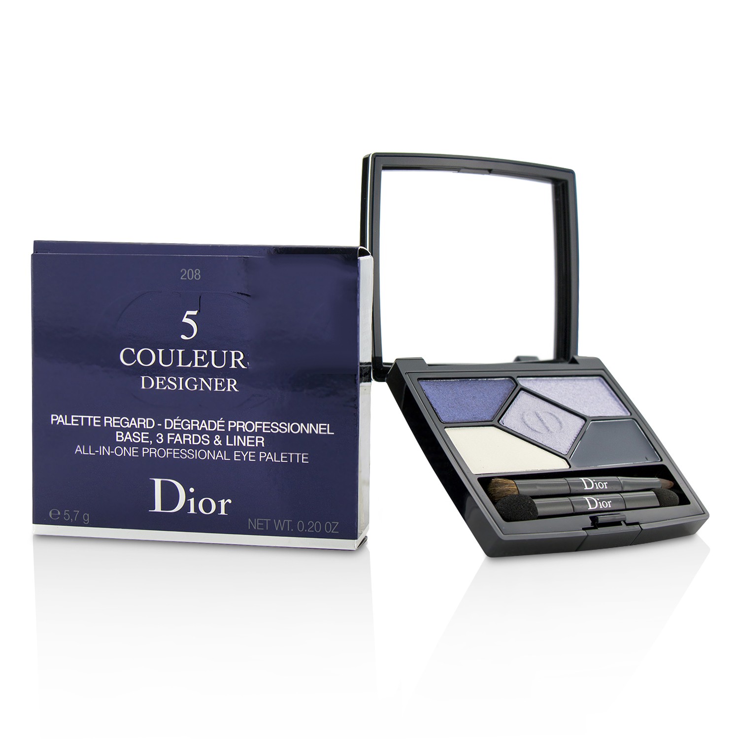 Christian Dior 5 Couleurs Designer All In One Professional Eye Palette 5.7g/0.2oz