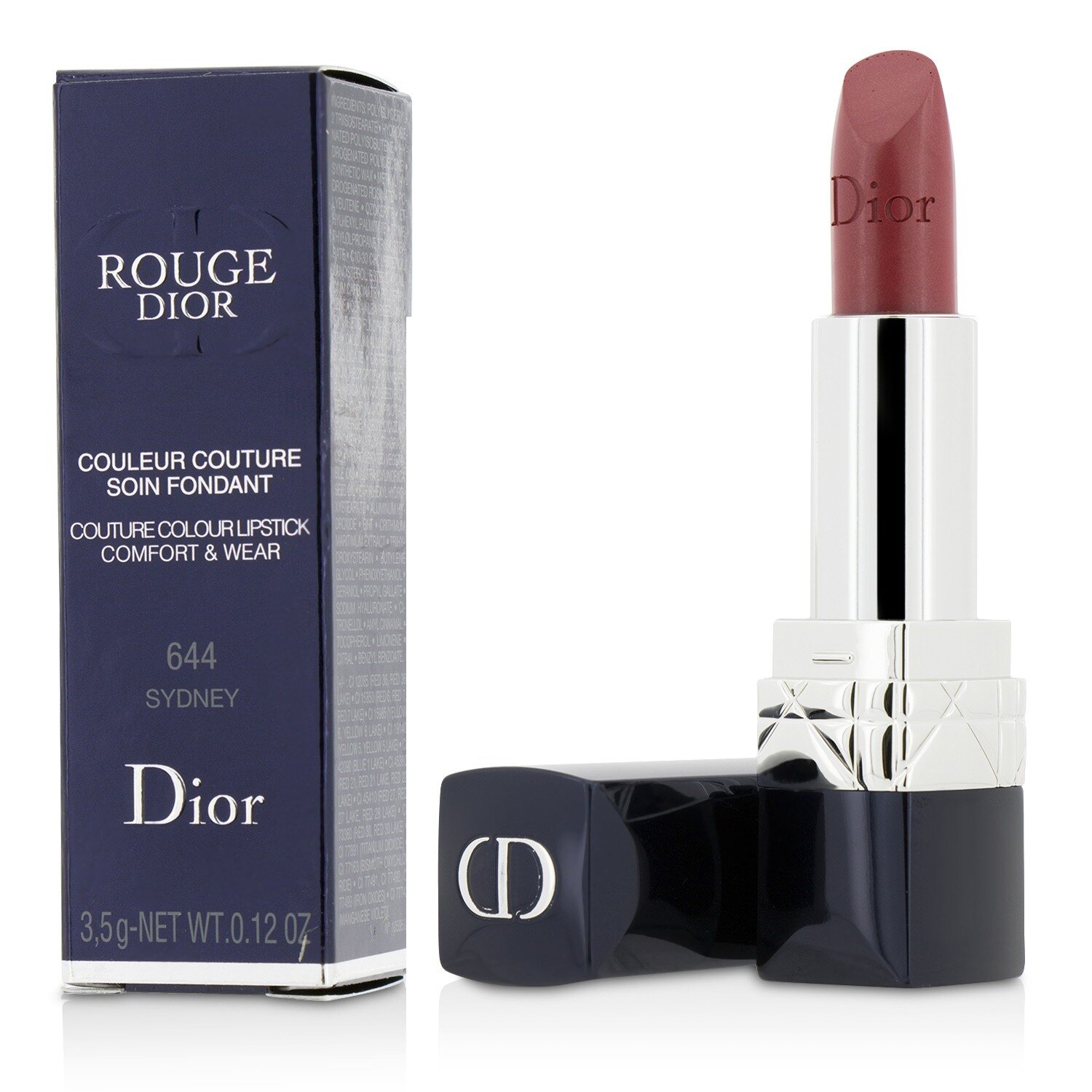 Christian Dior أحمر شفاه مريح طويل الأمد Rouge Dior Couture 3.5g/0.12oz