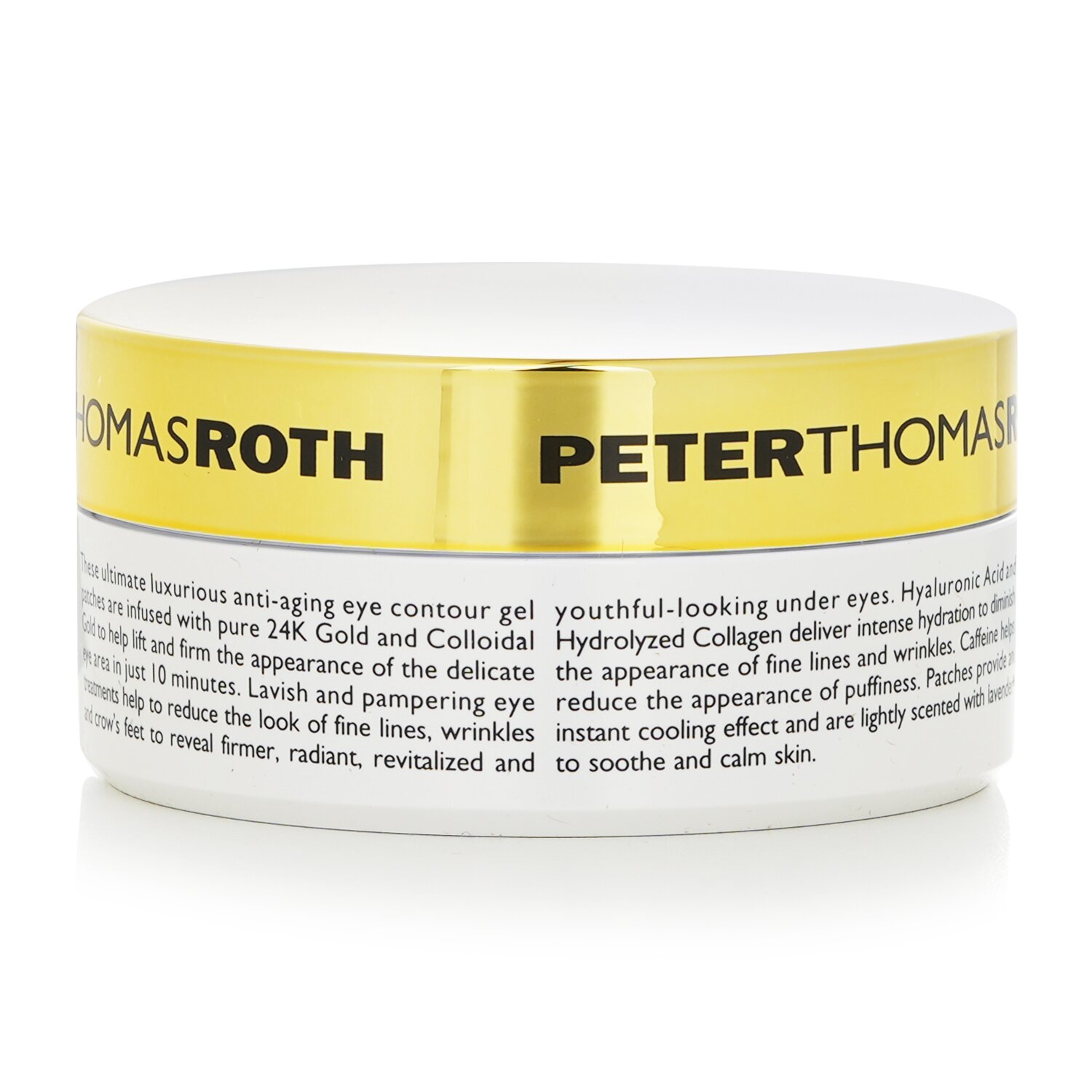 彼得罗夫 Peter Thomas Roth 奢金焕亮提拉眼膜 金箔绽现光彩 改善黑眼圈 鱼尾纹 30pairs