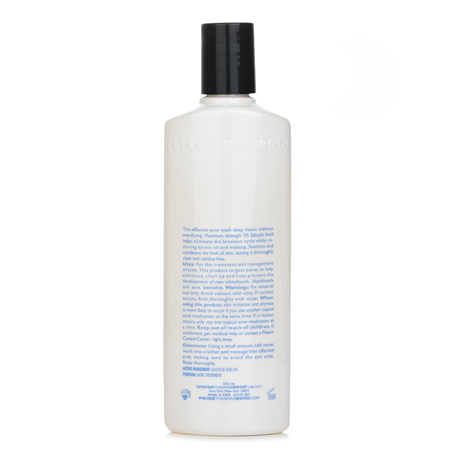 Peter Thomas Roth Lavagem de limpeza de acne 250ml/8.5oz