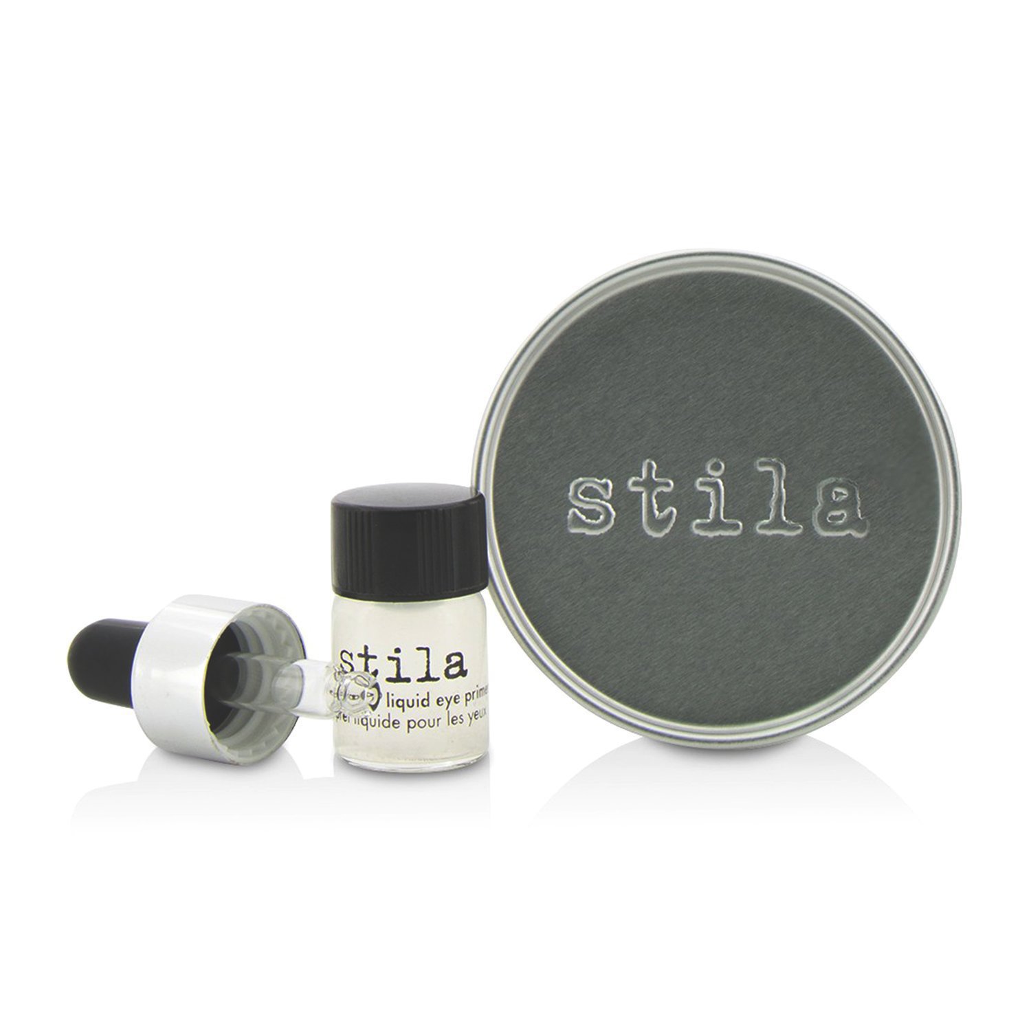 Stila ظلال عيون Magnificent Metals Foil Finish مع أساس سائل عيون صغير Stay All Day 2pcs