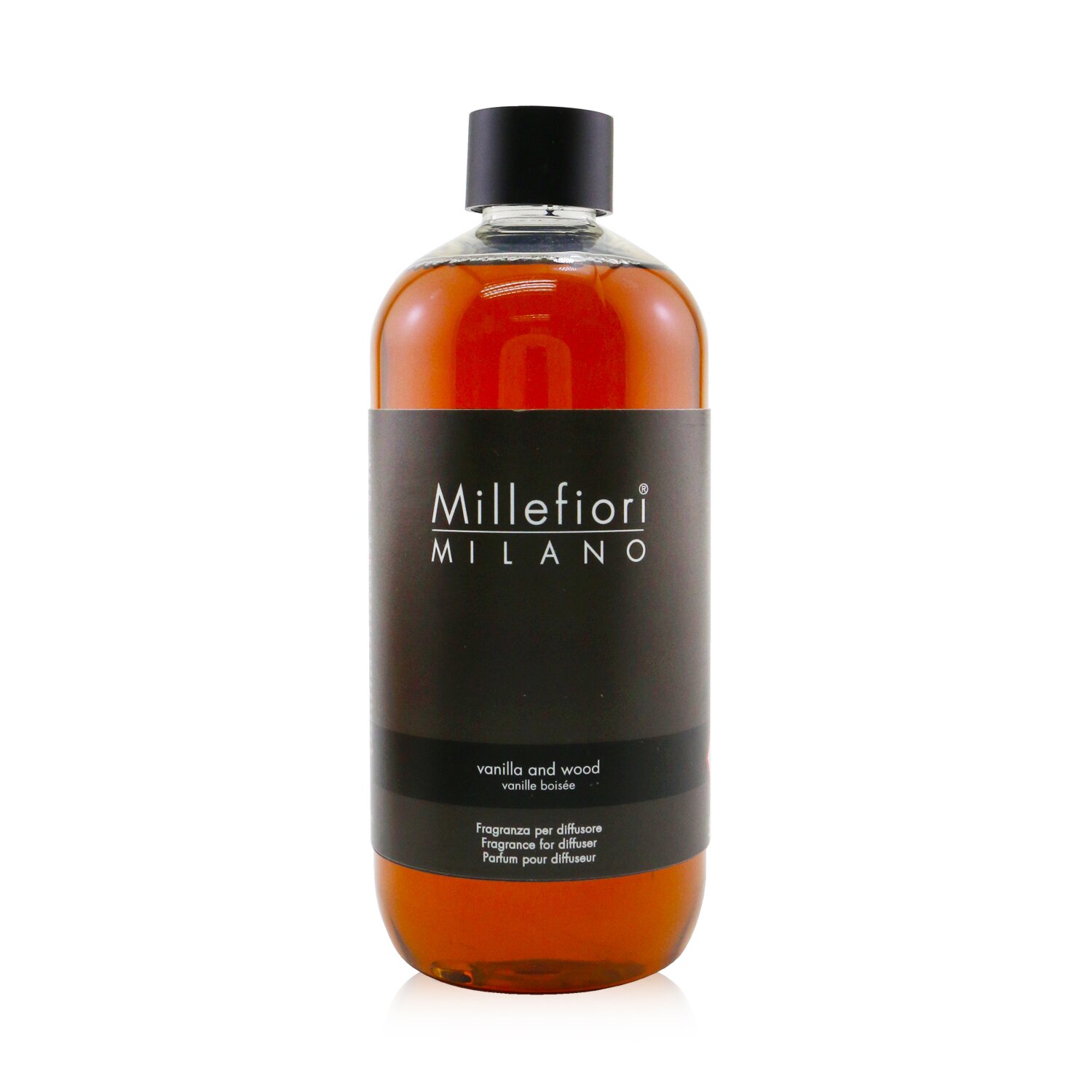 Millefiori Natural Fragrance Diffuser Refill - Vanilla & Wood 500ml/16.9oz