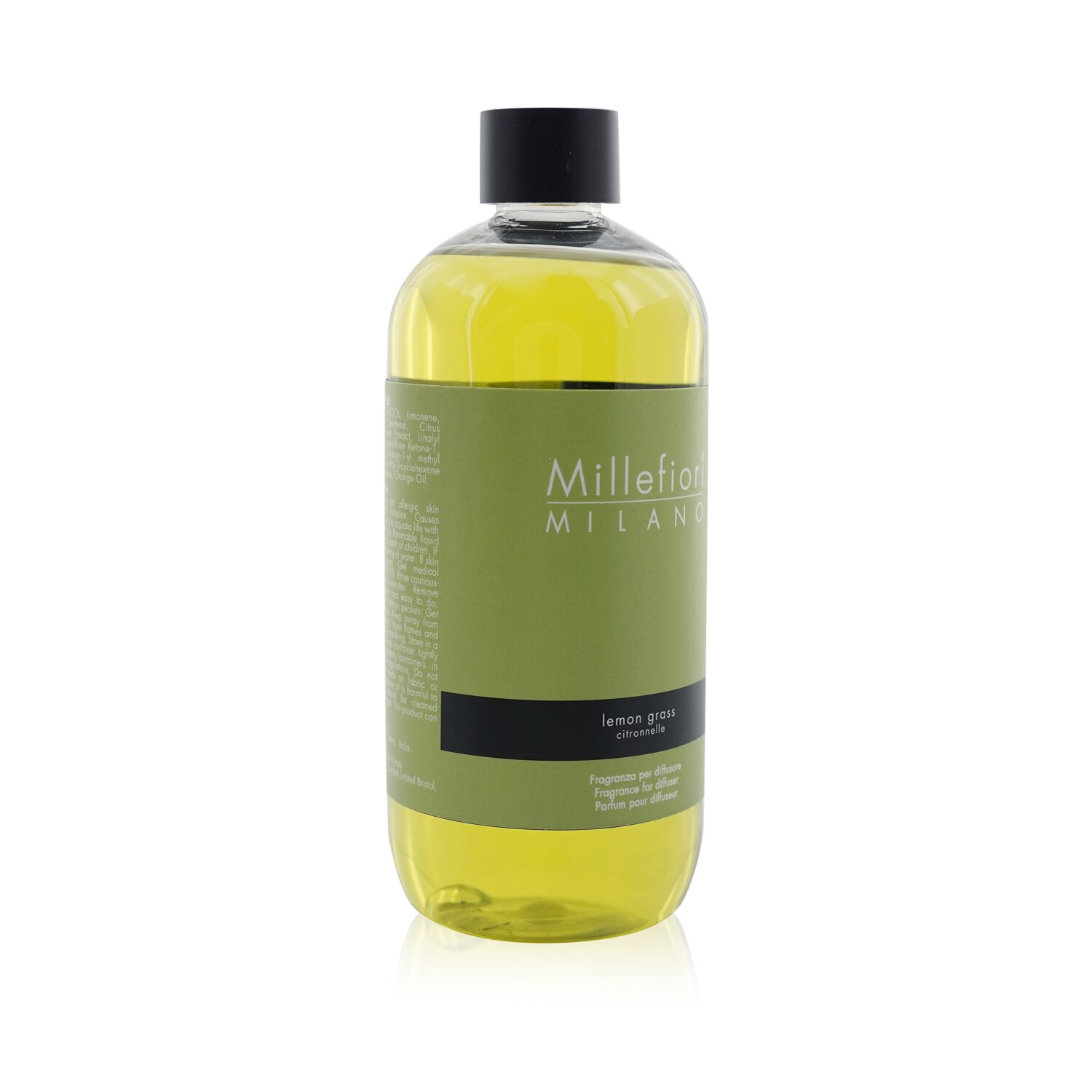 Millefiori Natural Ароматический Диффузор Запасной Блок - Lemon Grass 500ml/16.9oz