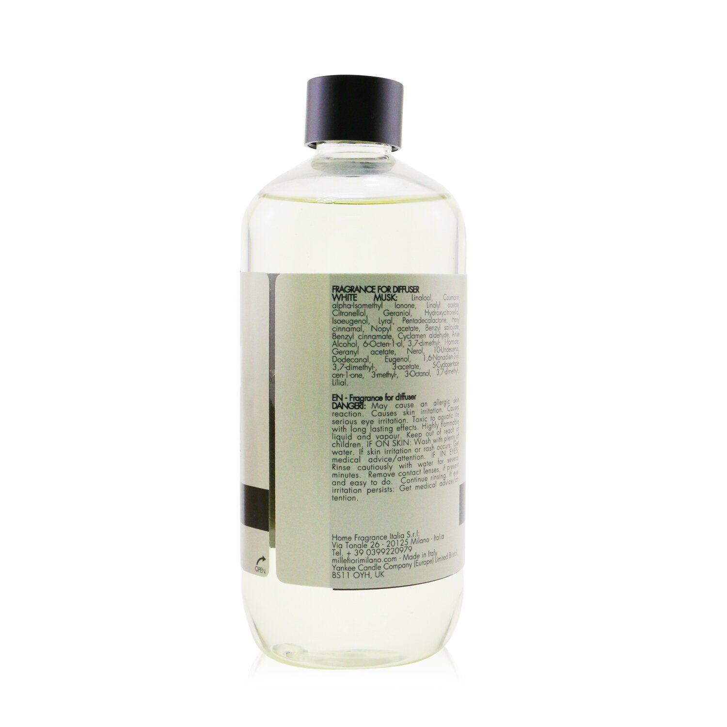 Millefiori Natural Fragrance Diffuser Refill - White Musk 500ml/16.9oz