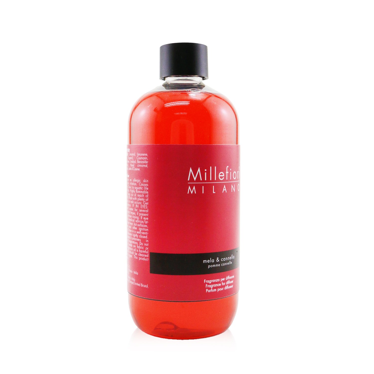 ミッレフィオーリ Millefiori ナチュラル フレグランスディフューザー リフィル - Mela & Cannella 500ml/16.9oz