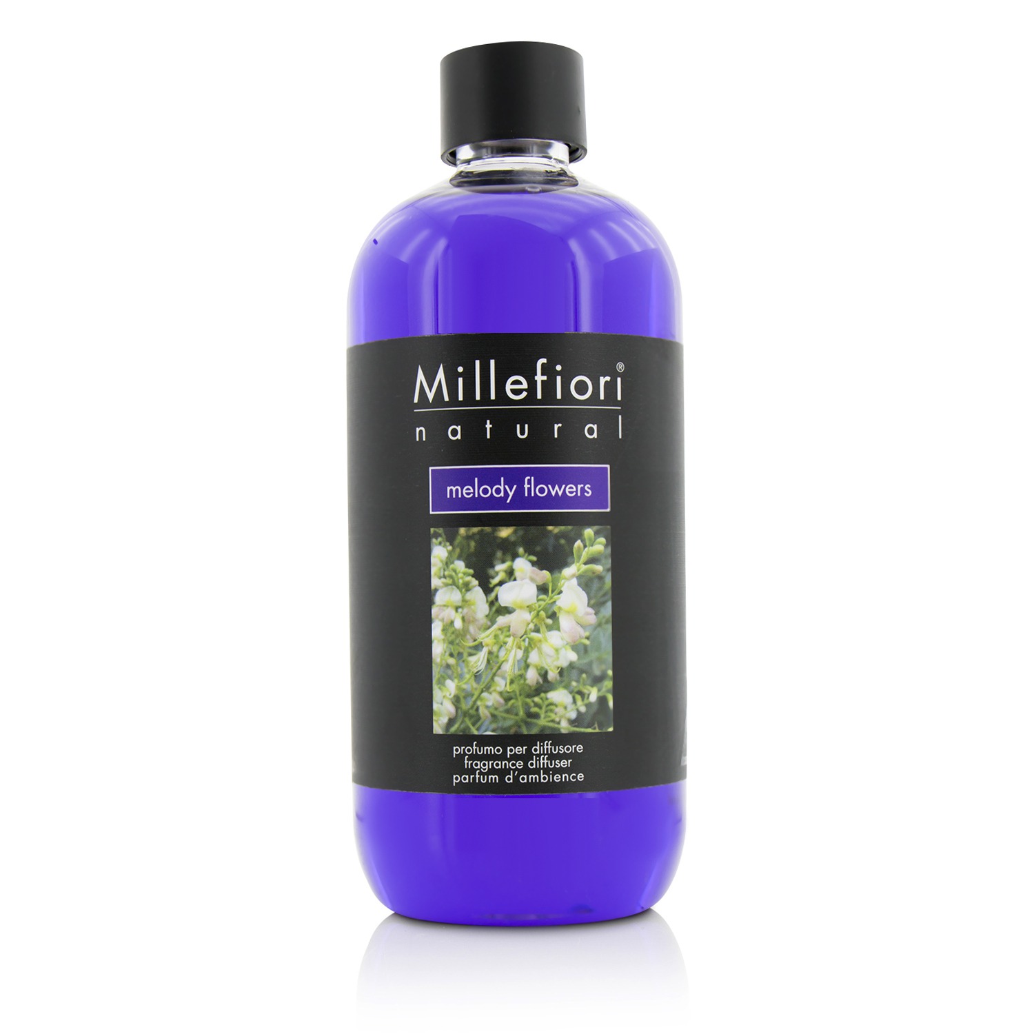 Millefiori Natural Fragrance Diffuser Refill - Melody Flowers 500ml/16.9oz