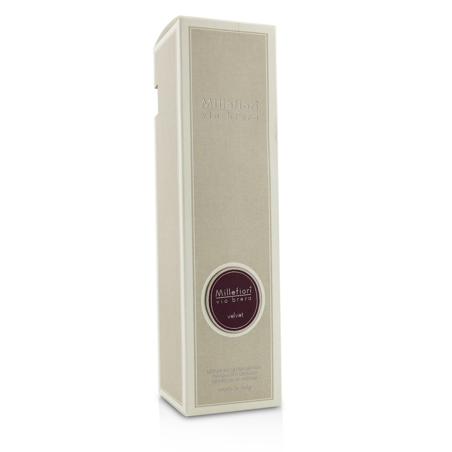 Millefiori Via Brera Fragrance Diffuser - Velvet 100ml/3.38oz