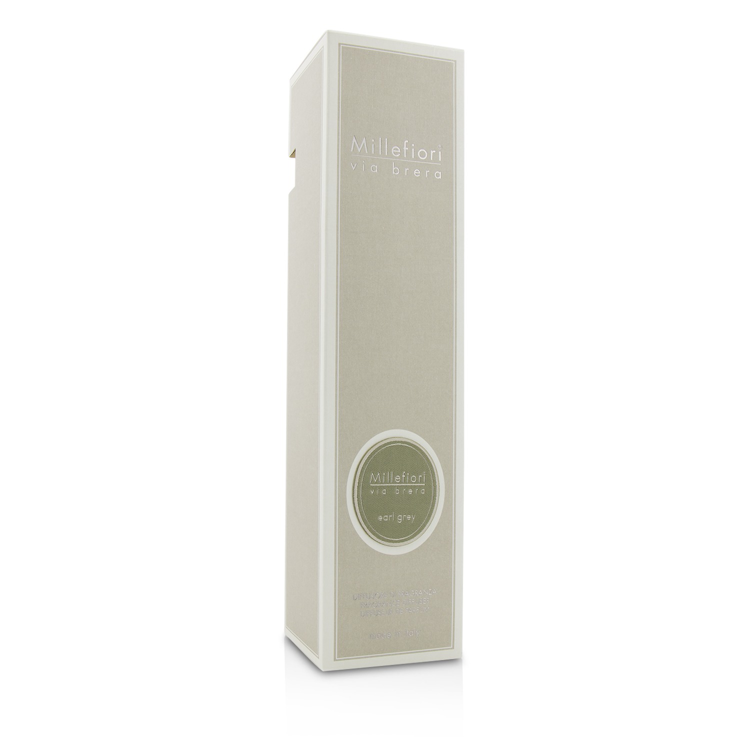 Millefiori Via Brera Fragrance Diffuser - Earl Grey 250ml/8.45oz