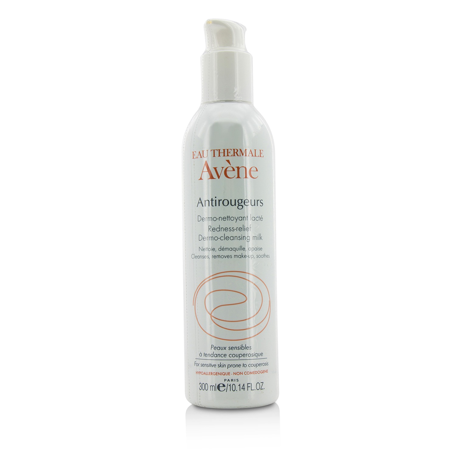 Avene Antirougeurs Redness-Relief Dermo-Cleansing Milk - For Sensitive Skin 300ml/10.14oz