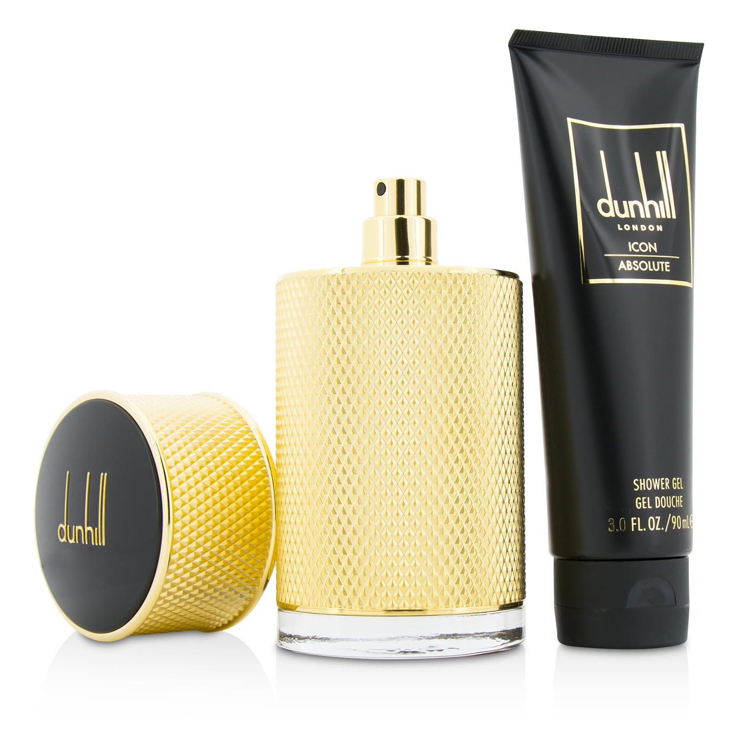 Dunhill Icon Absolute Coffret: Eau De Parfum Spray 100ml/3.4oz + Shower Gel 90ml/3oz 2pcs