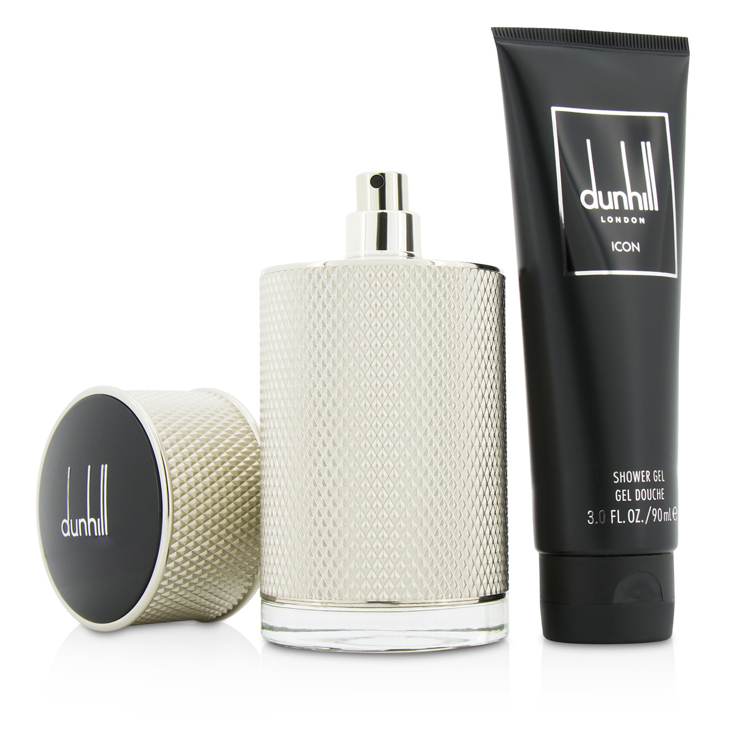 Dunhill Icon Coffret: Eau De Parfum Spray 100ml/3.4oz + Shower Gel 90ml/3oz 2pcs