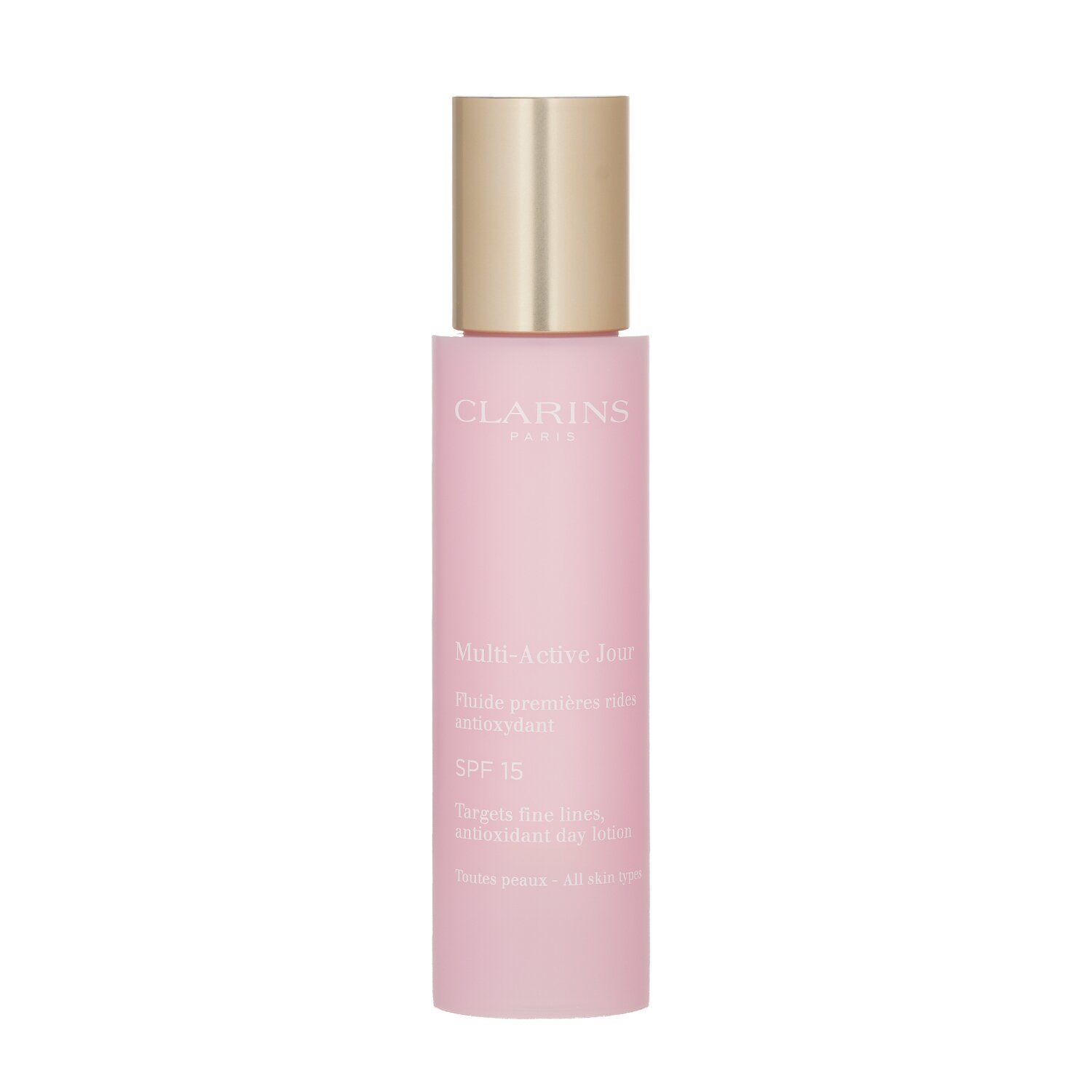 Clarins Multi-Active Day Targets Fine Lines Antioxidant Day Lotion תחליב יום נוגד חמצון- לכל סוגי העור 50ml/1.7oz