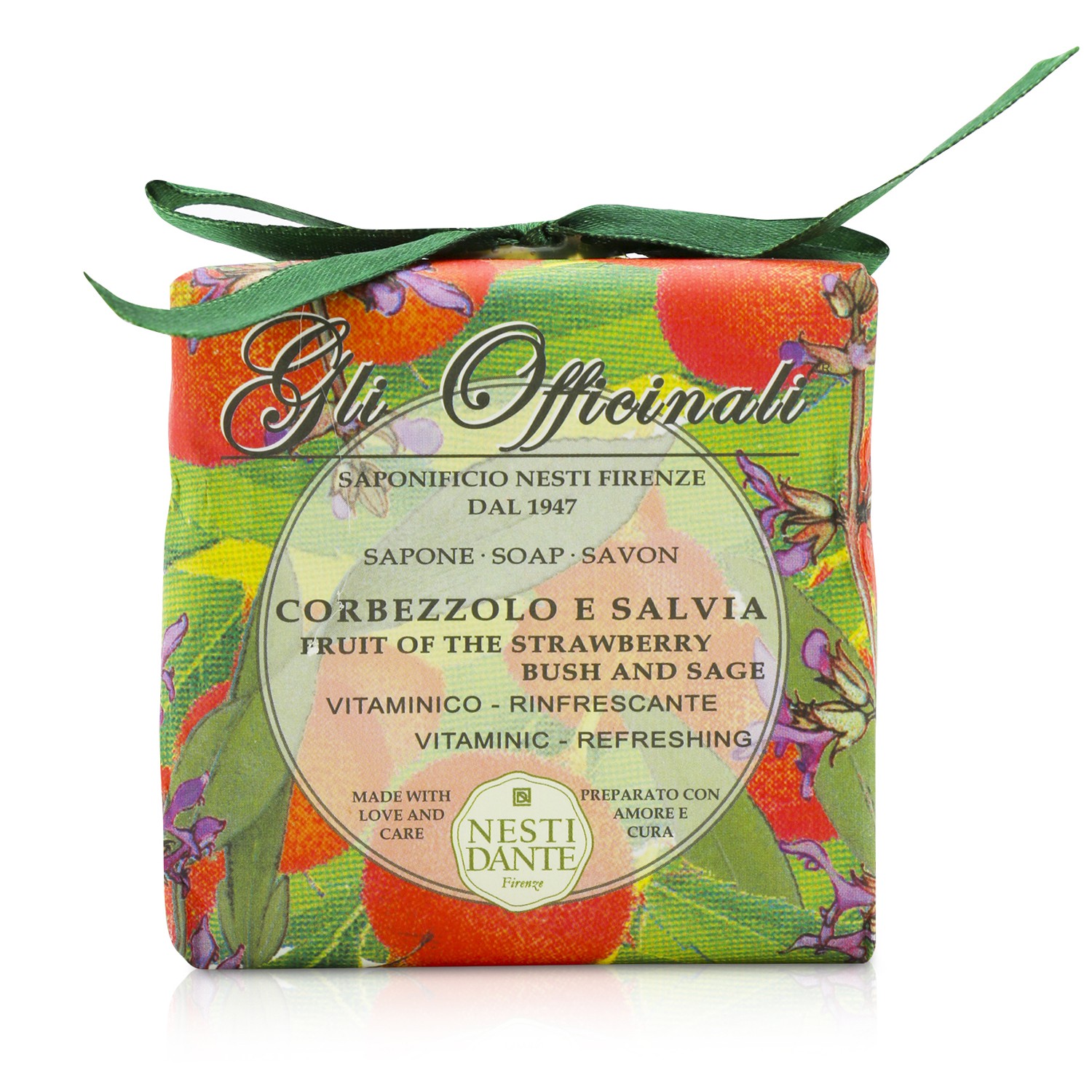 Nesti Dante Σαπούνι Gli Officinali - Fruit Of The Strawberry Bush & Sage - Vitaminic & Refreshing 200g/7oz