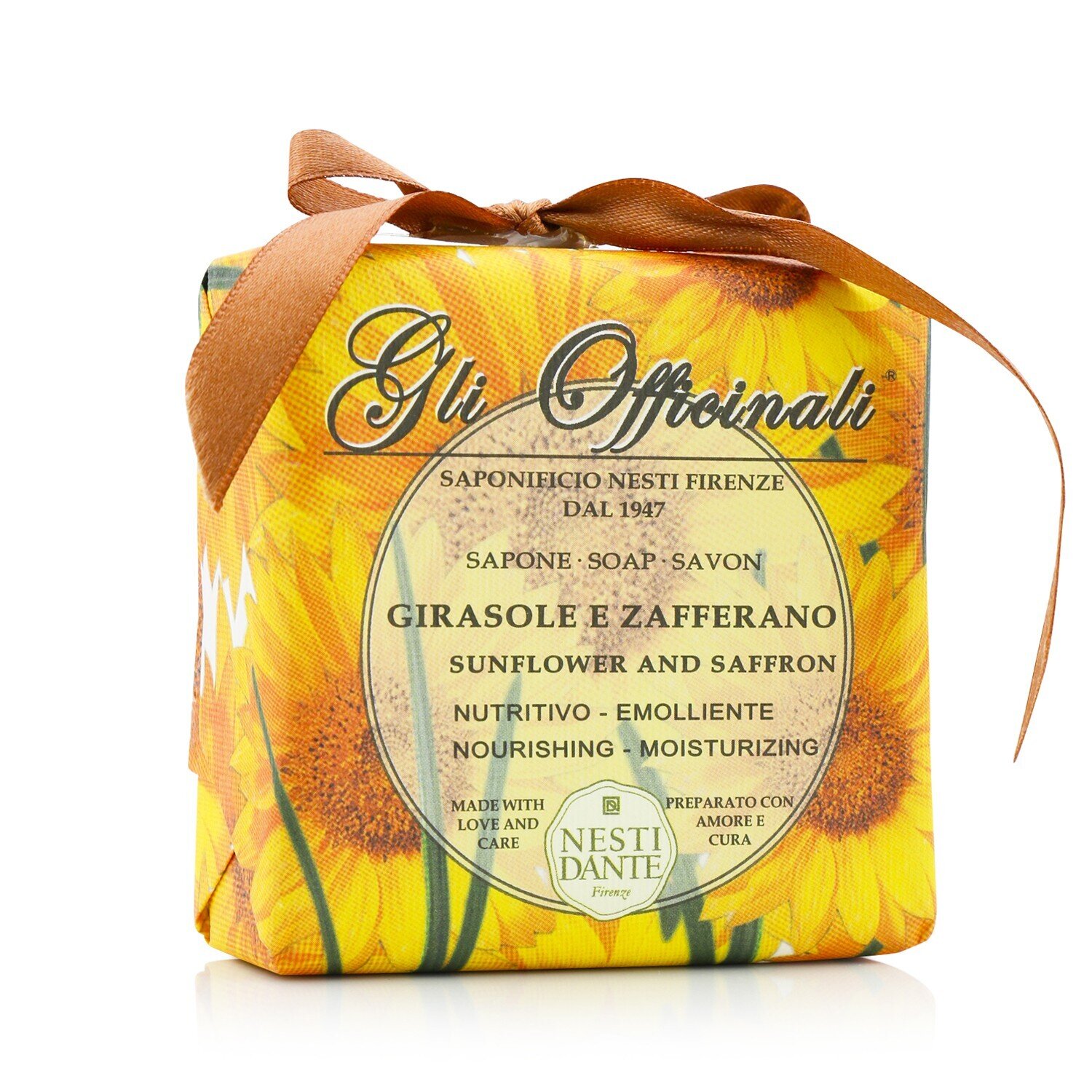 Nesti Dante Gli Officinali Soap - Sunflower & Zafferano - Nourishing & Moisturizing 200g/7oz