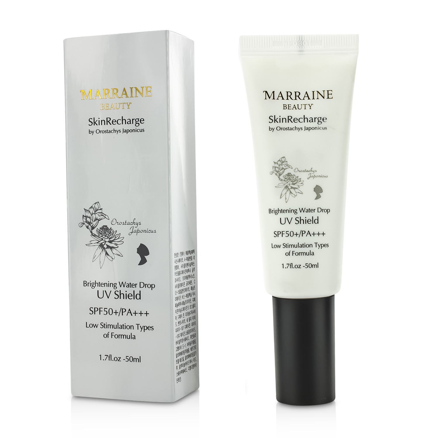 Marraine Beauty Brightening Water Drop UV Shield SPF 50+ (Exp. Date: 06/2017) 50ml/1.7oz