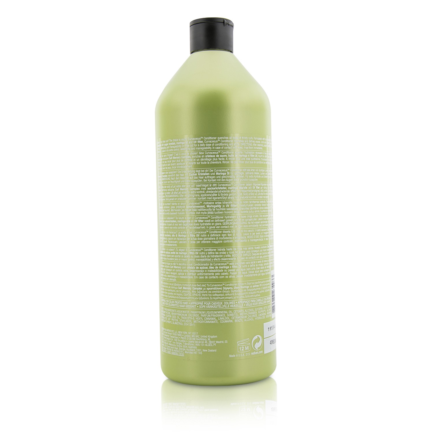 Redken 捲髮潤髮乳 - 免洗/可沖洗 (所有捲髮) Curvaceous Conditioner - Leave-In/Rinse-Out 1000ml/33.8oz