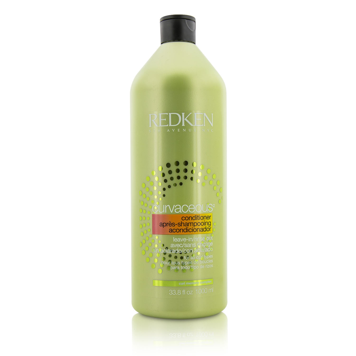 Redken 捲髮潤髮乳 - 免洗/可沖洗 (所有捲髮) Curvaceous Conditioner - Leave-In/Rinse-Out 1000ml/33.8oz