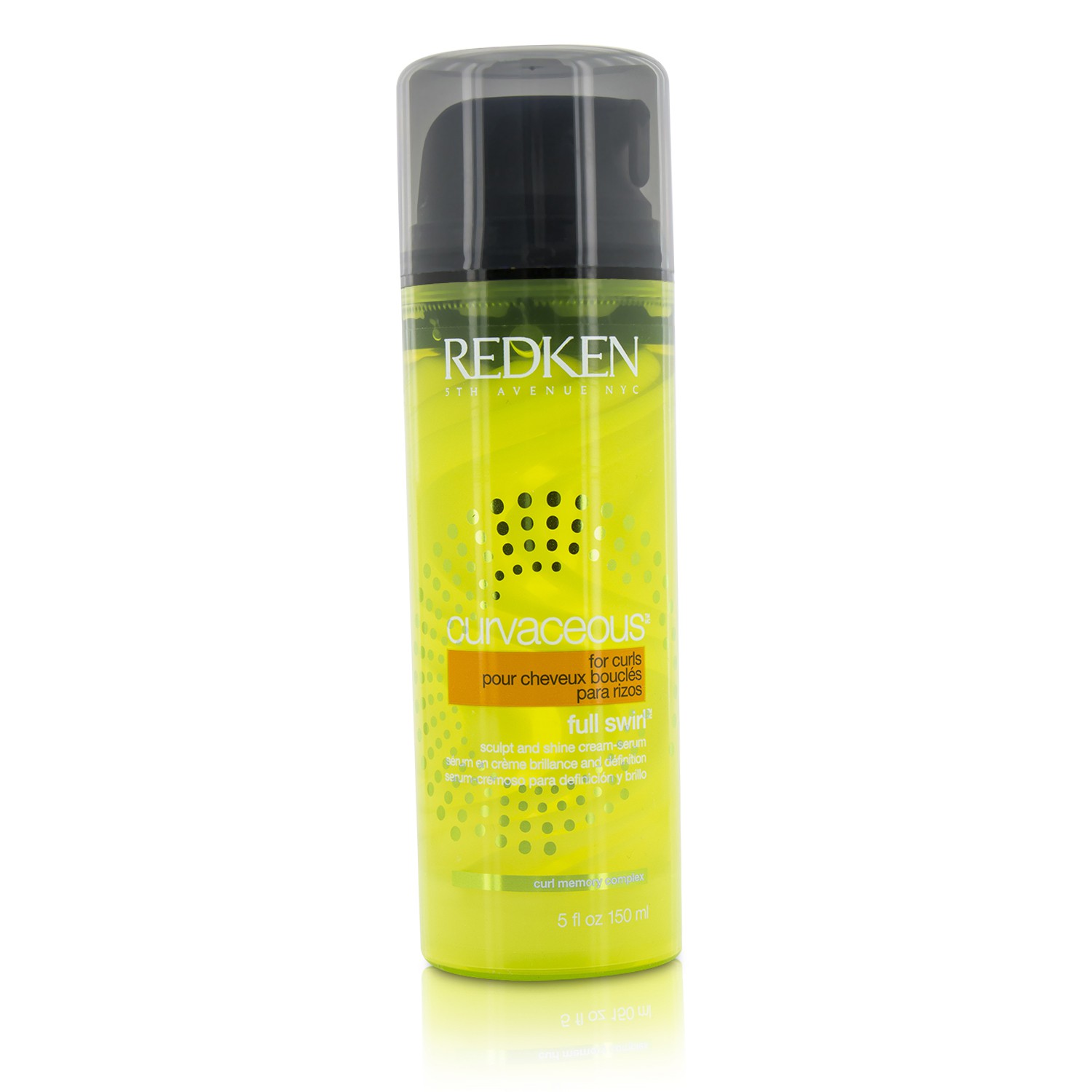 Redken سيرم كريم لنحت وتلميع الشعر Curvaceous Full Swirl (لجميع أنواع خصلات الشعر) 150ml/5oz