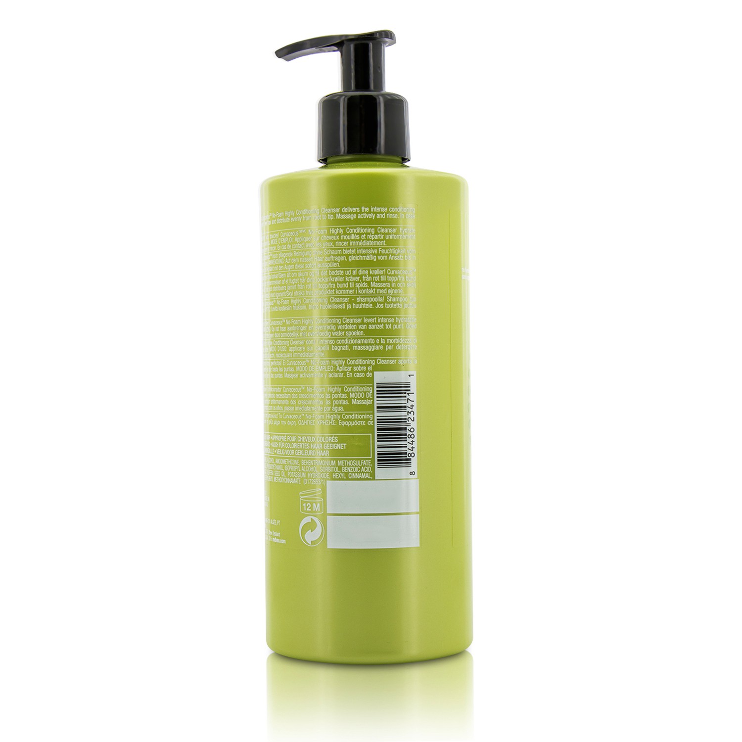 レッドケン Redken カーヴァシアス ノーフォーム ハイリーコンディショニングクレンザー (カールヘア用) 500ml/16.9oz