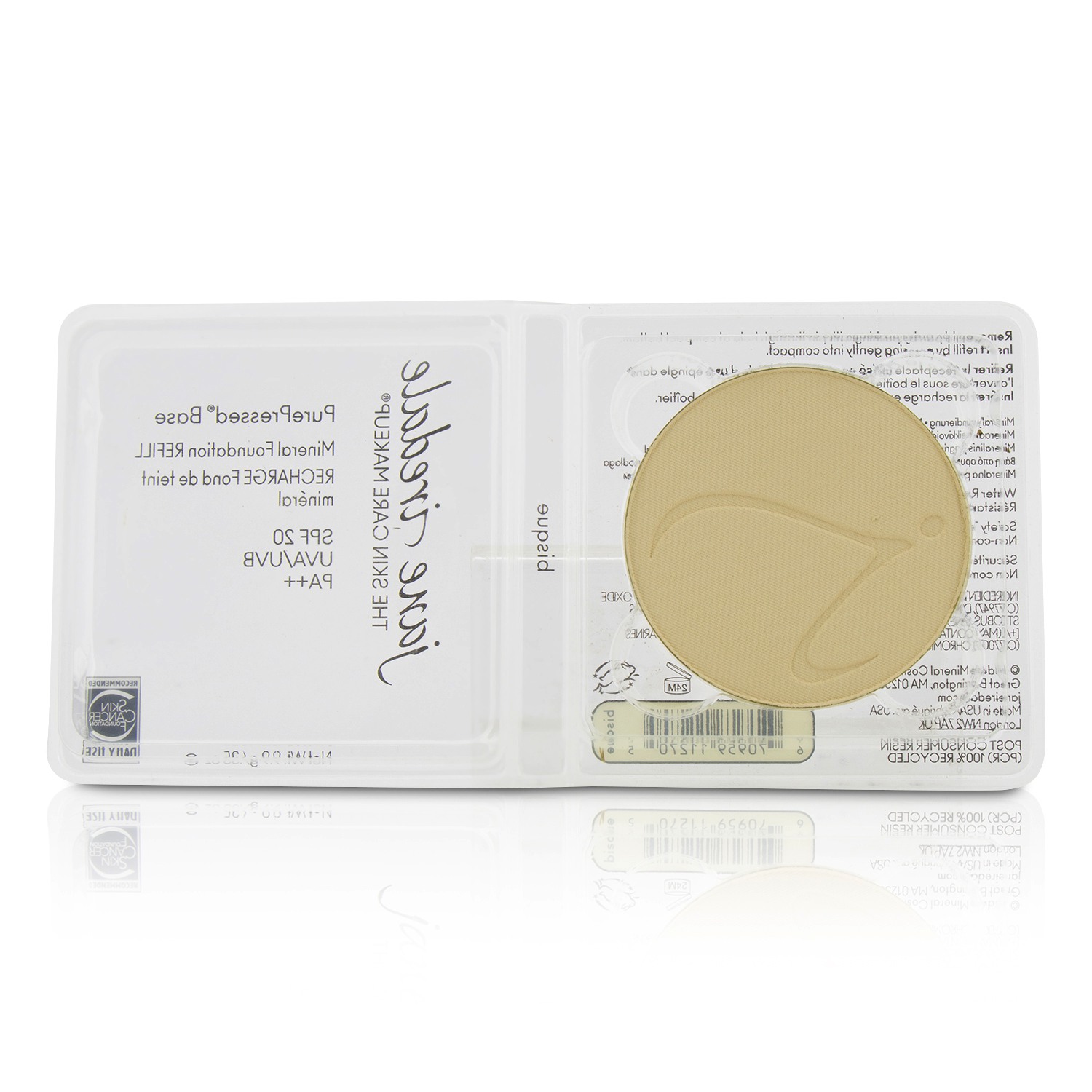 Jane Iredale PurePressed Base Mineral Foundation Refill SPF 20 9.9g/0.35oz