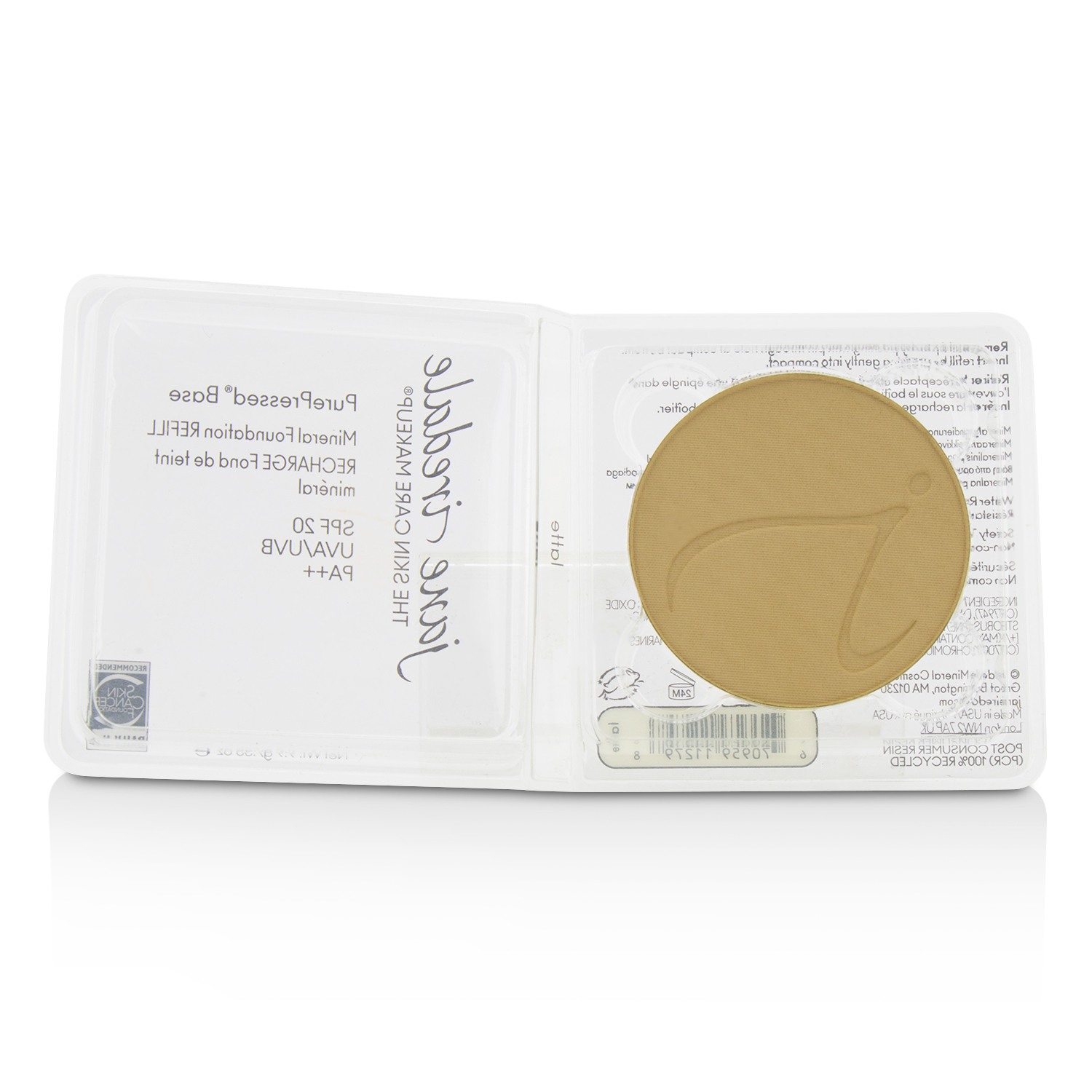 Jane Iredale PurePressed Base Mineral Foundation Refill SPF 20 9.9g/0.35oz