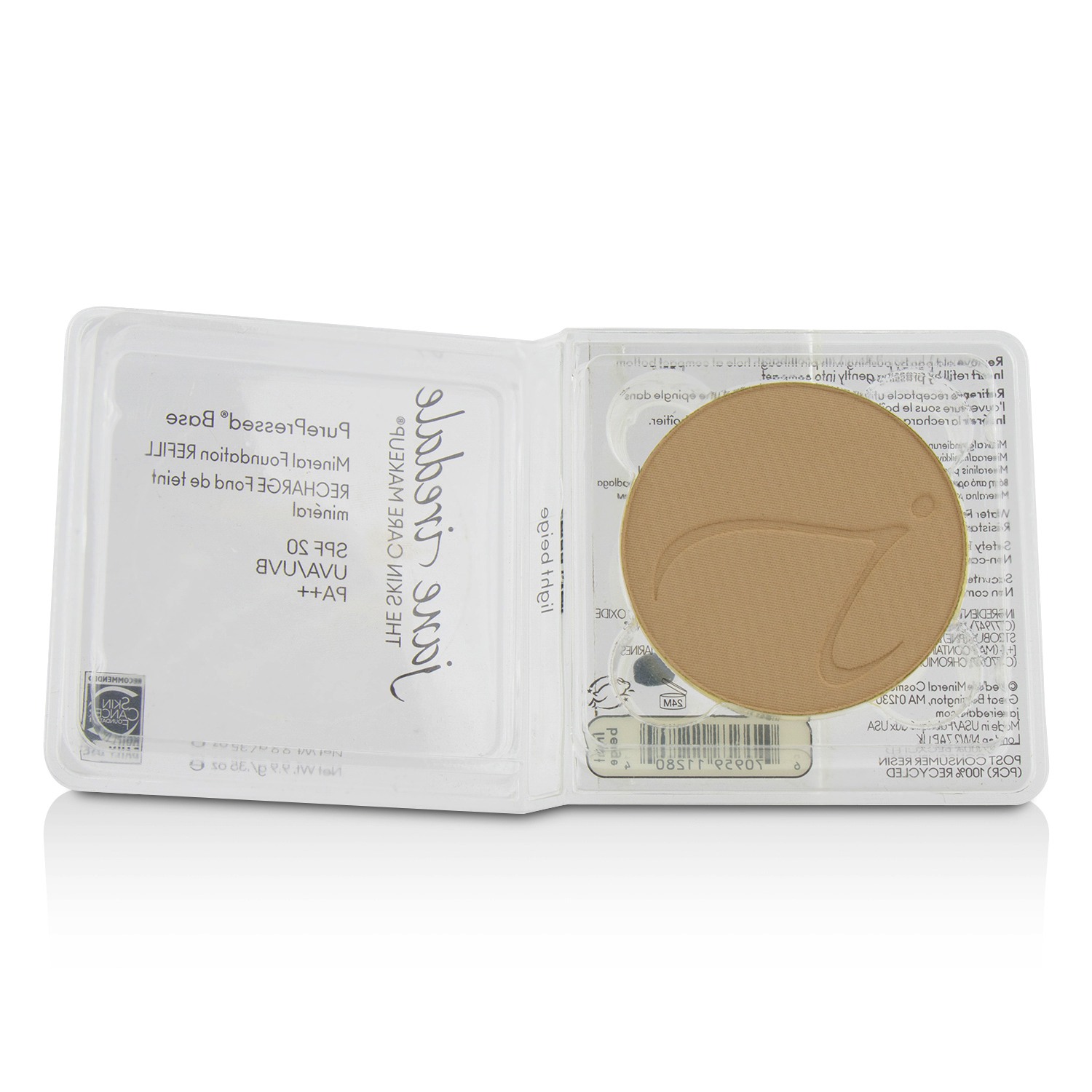 제인 아이어데일 Jane Iredale 퓨어프레스드 베이스 미네랄 파운데이션 리필 SPF 15 9.9g/0.35oz