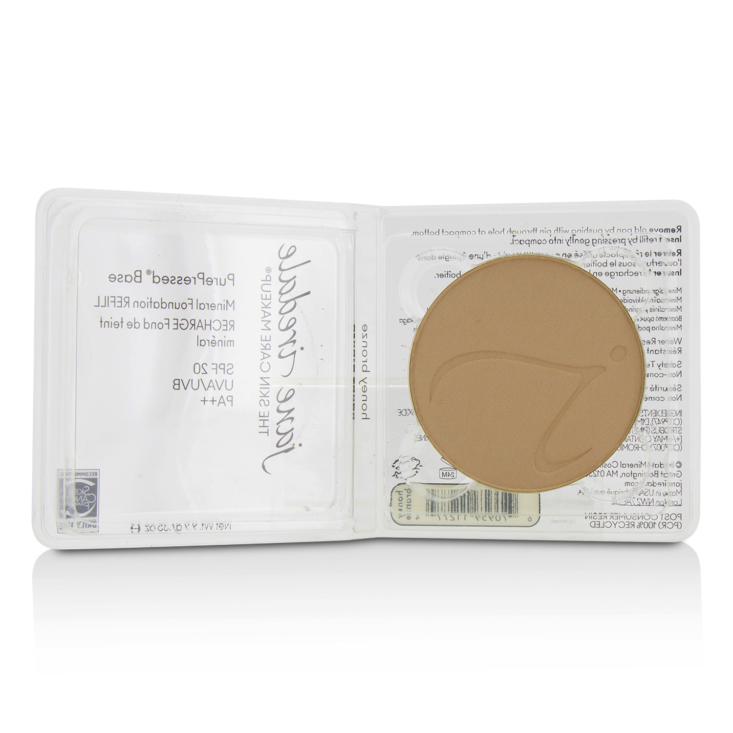 Jane Iredale PurePressed Base Base Mineral Repuesto SPF 20 9.9g/0.35oz