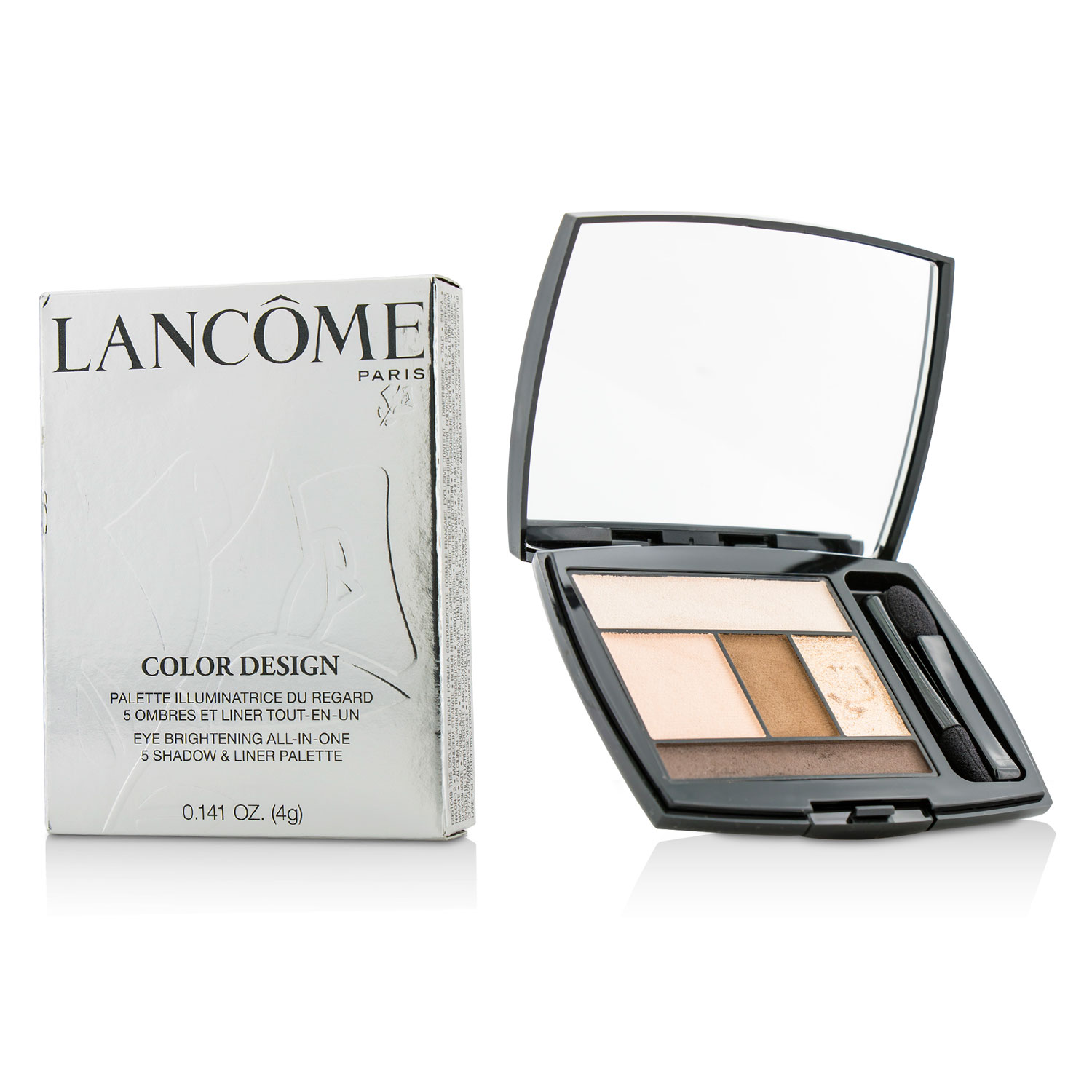 Lancome Color Design 5 Shadow & Liner Palette 4g/0.141oz