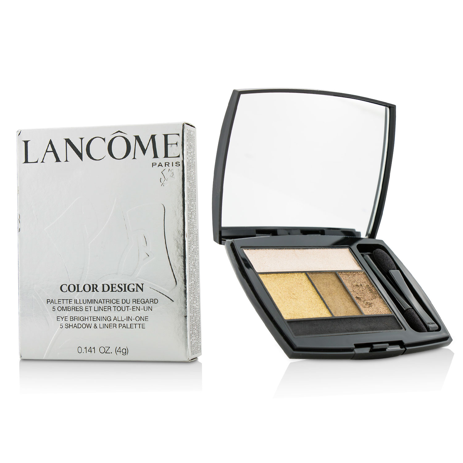 Lancome קולור דיזיין פלטת 5 צליות וליינר 4g/0.141oz