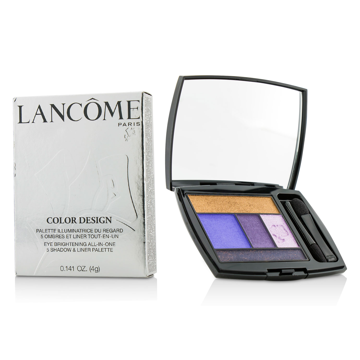 Lancome קולור דיזיין פלטת 5 צליות וליינר 4g/0.141oz