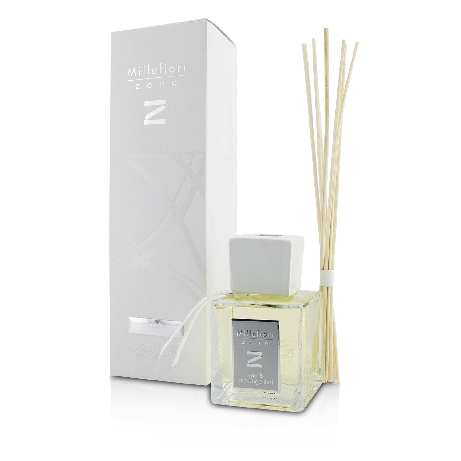 Millefiori Zona Fragrance Diffuser - Spa & Massage Thai 250ml/8.45oz