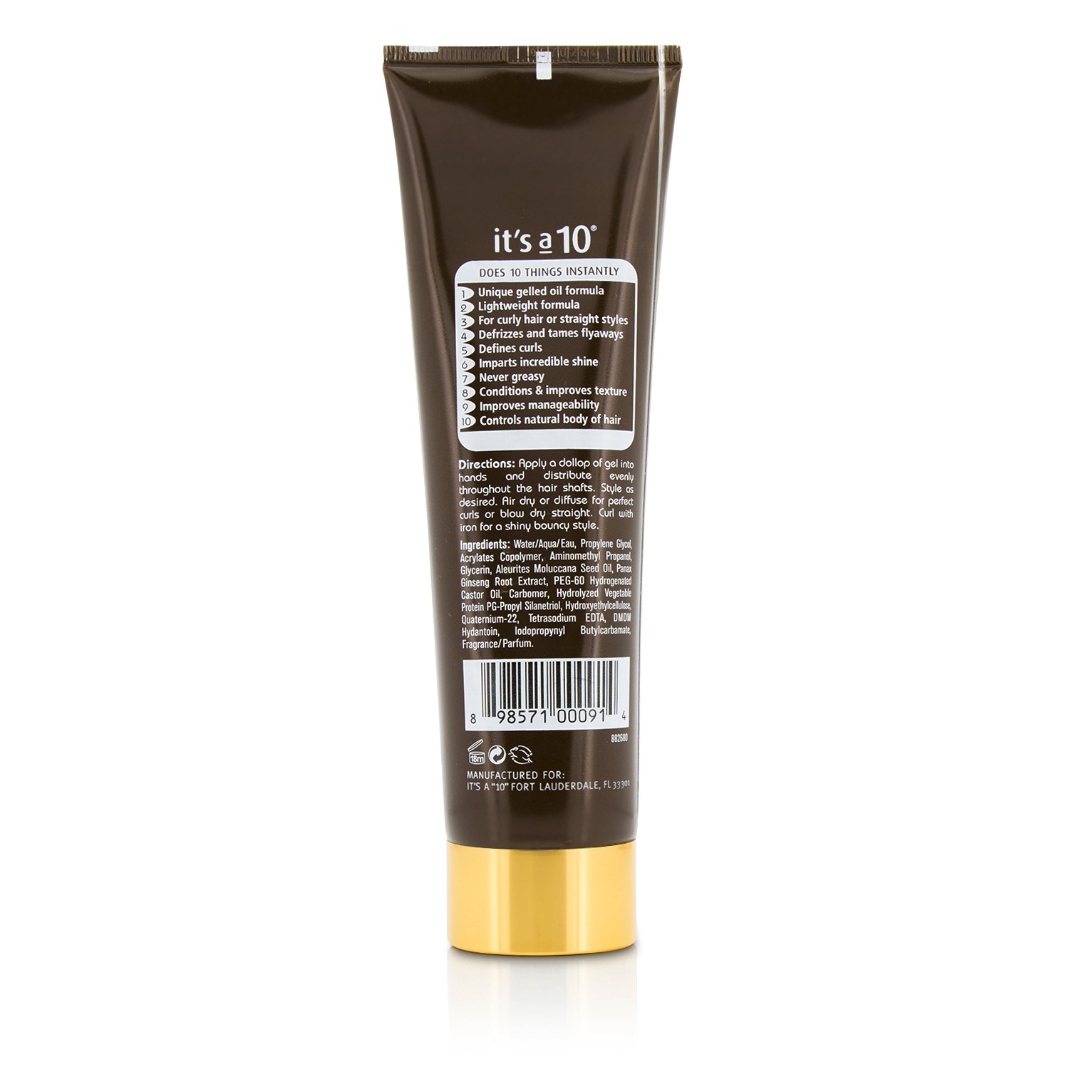 It's A 10 Miracle Defrizzing Gel 148ml/5oz