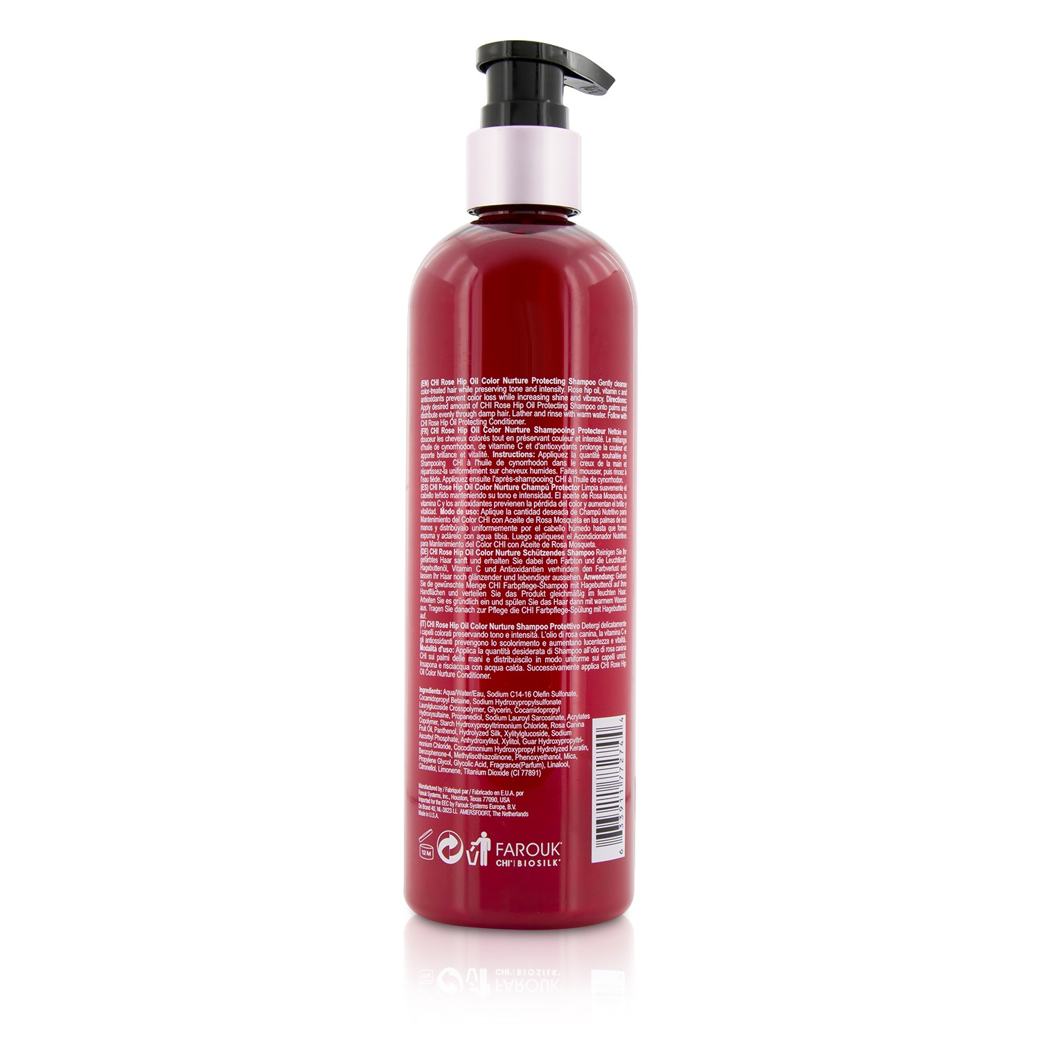 CHI Rose Hip Oil Color Nurture Protecting Shampoo 340ml/11.5oz