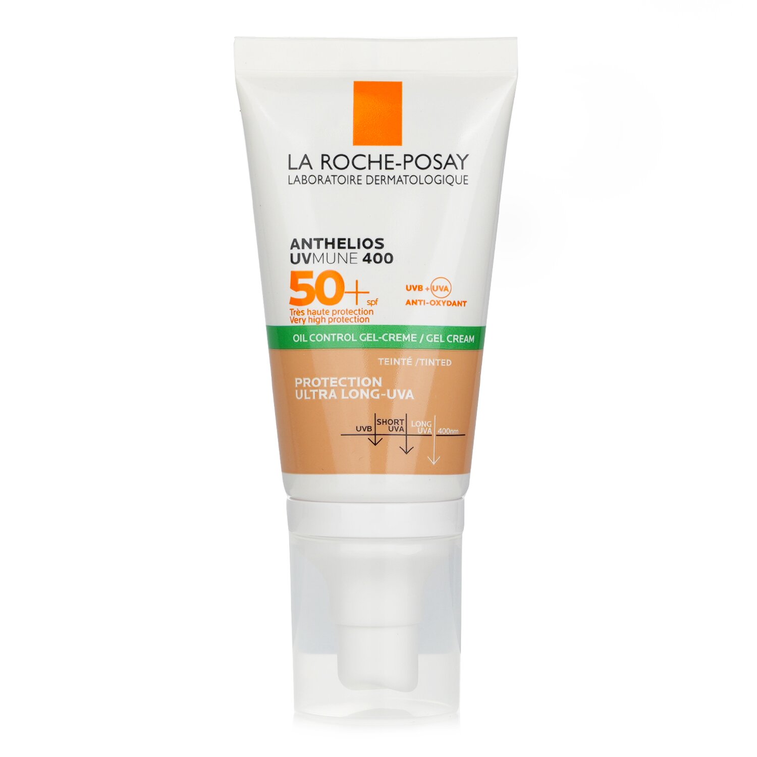 La Roche Posay Anthelios UVMUNE 400 SPF50+ Oil Control Gel Creme Tinted 50ml/1.7oz