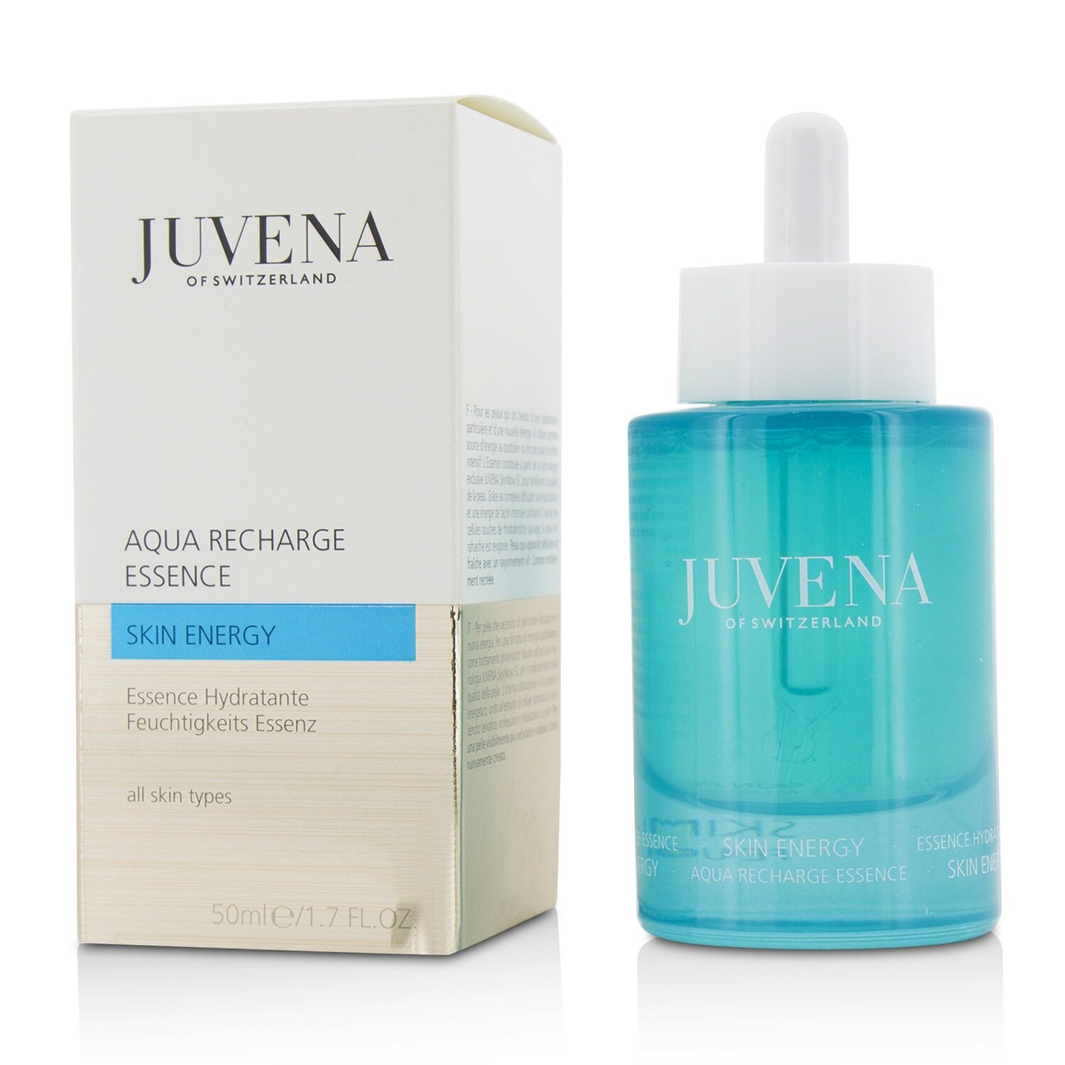 Juvena Esencja do twarzy na noc Skin Energy Aqua Recharge Essence - dla każdego rodzaju skóry 50ml/1.7oz