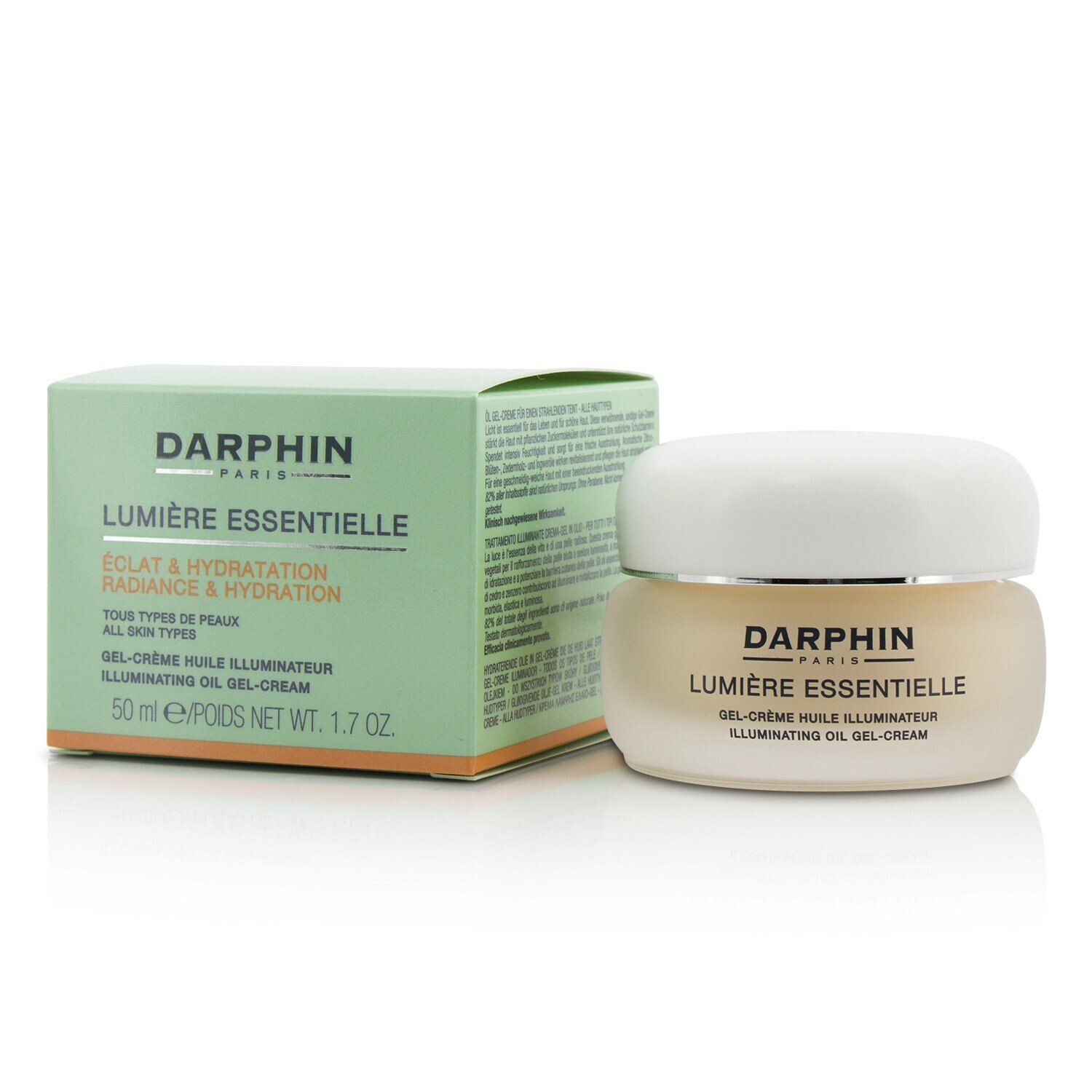 Darphin Lumiere Essentielle Illuminating Oil Gel-Cream לומיאר אסנטיאל אויל ג'ל קרם 50ml/1.7oz