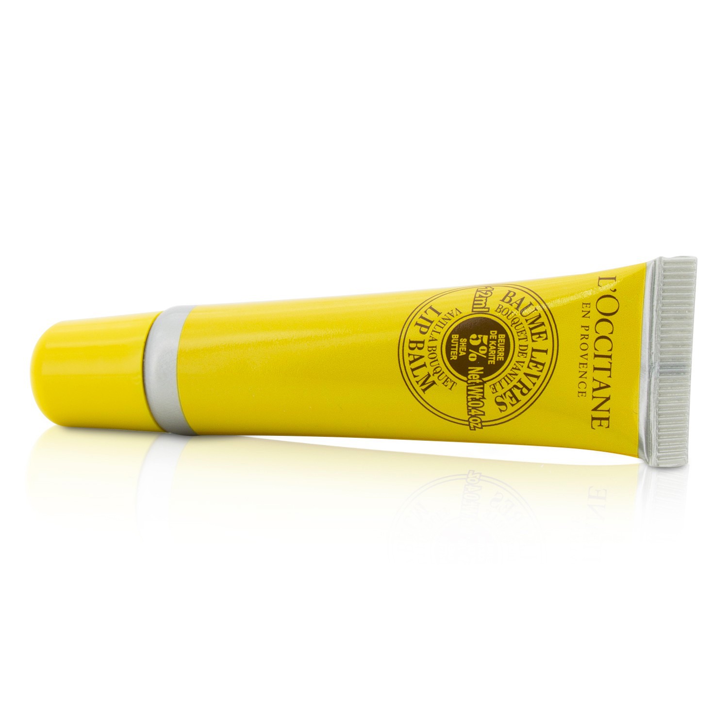 L'Occitane بلسم شفاه بزبدة شيا - باقة فانيليا 12ml/0.4oz