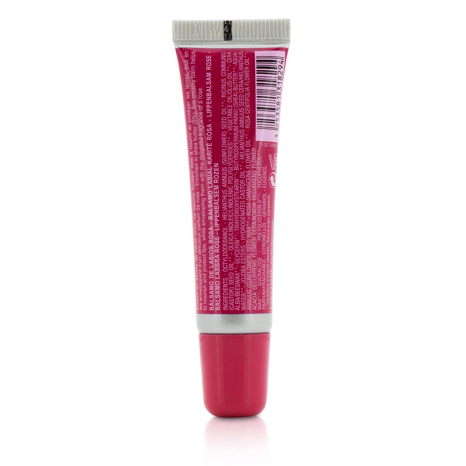 L'Occitane Shea Butter Lip Balm - Delightful Rose 12ml/0.4oz