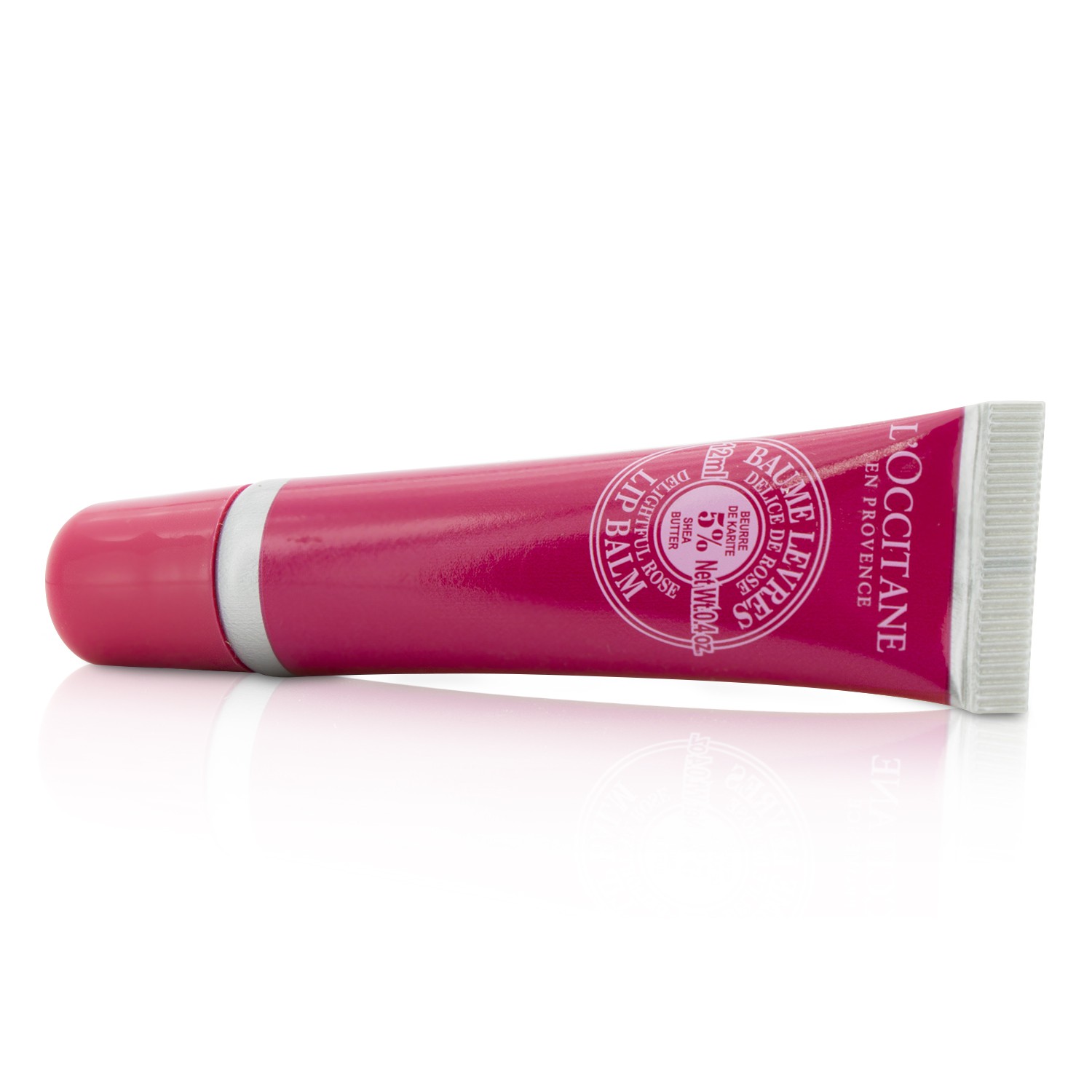 L'Occitane Shea Butter Lip Balm - Delightful Rose 12ml/0.4oz